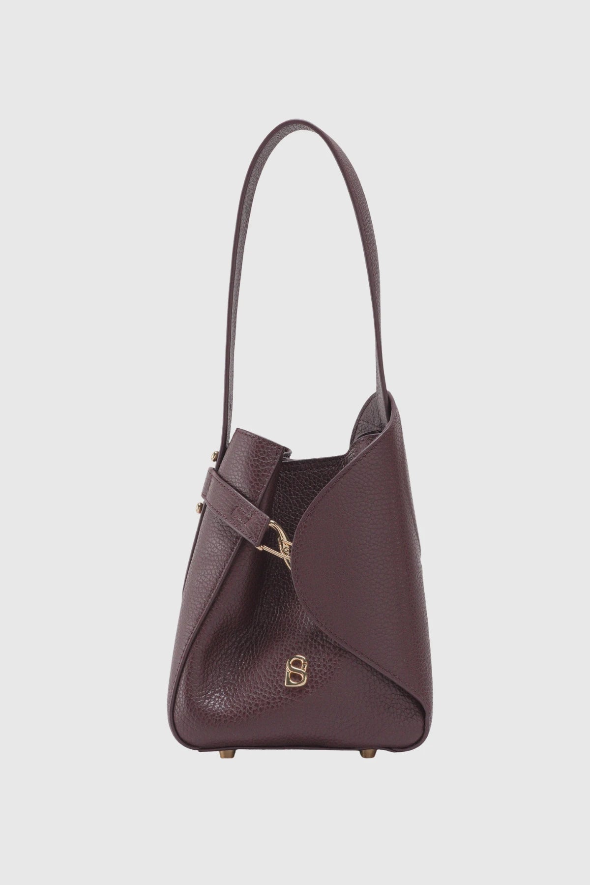 Britney Bag Small - Burgundy in GHW