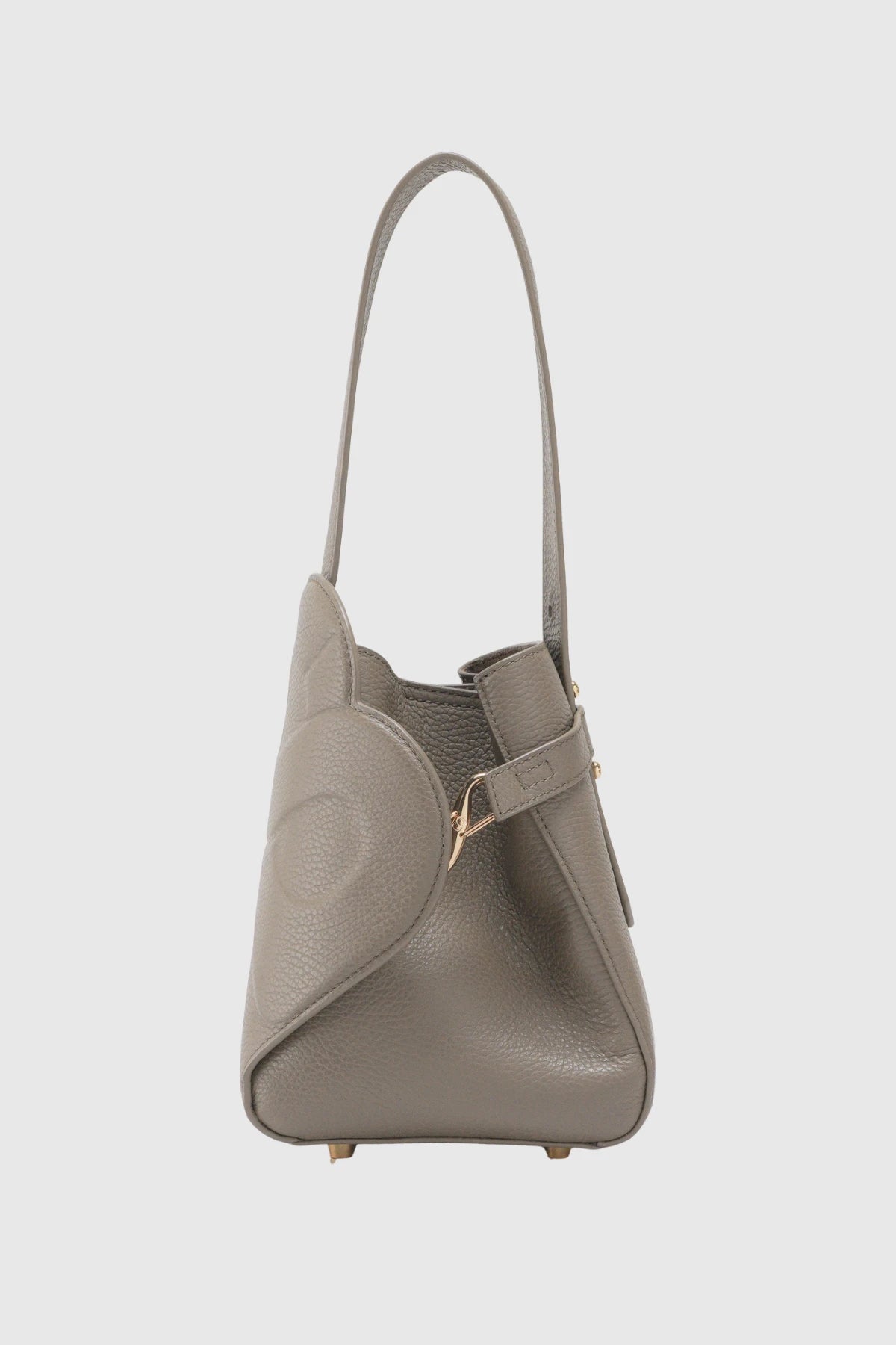 Britney Bag Small - Taupe in GHW