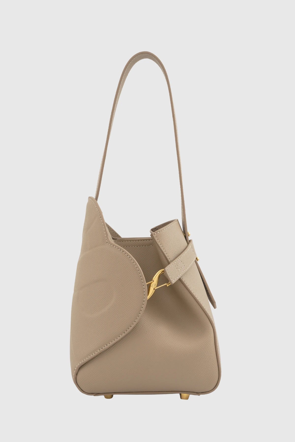 Britney Bag Small - Saffiano Leather - Clay