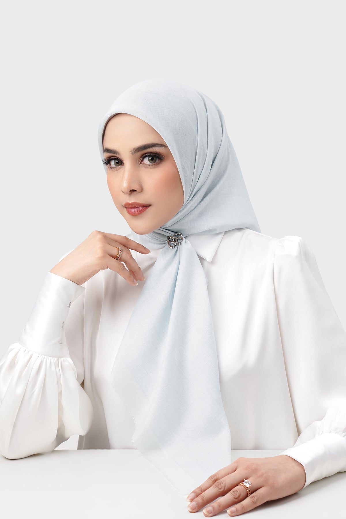 Typograph Square - Bright White