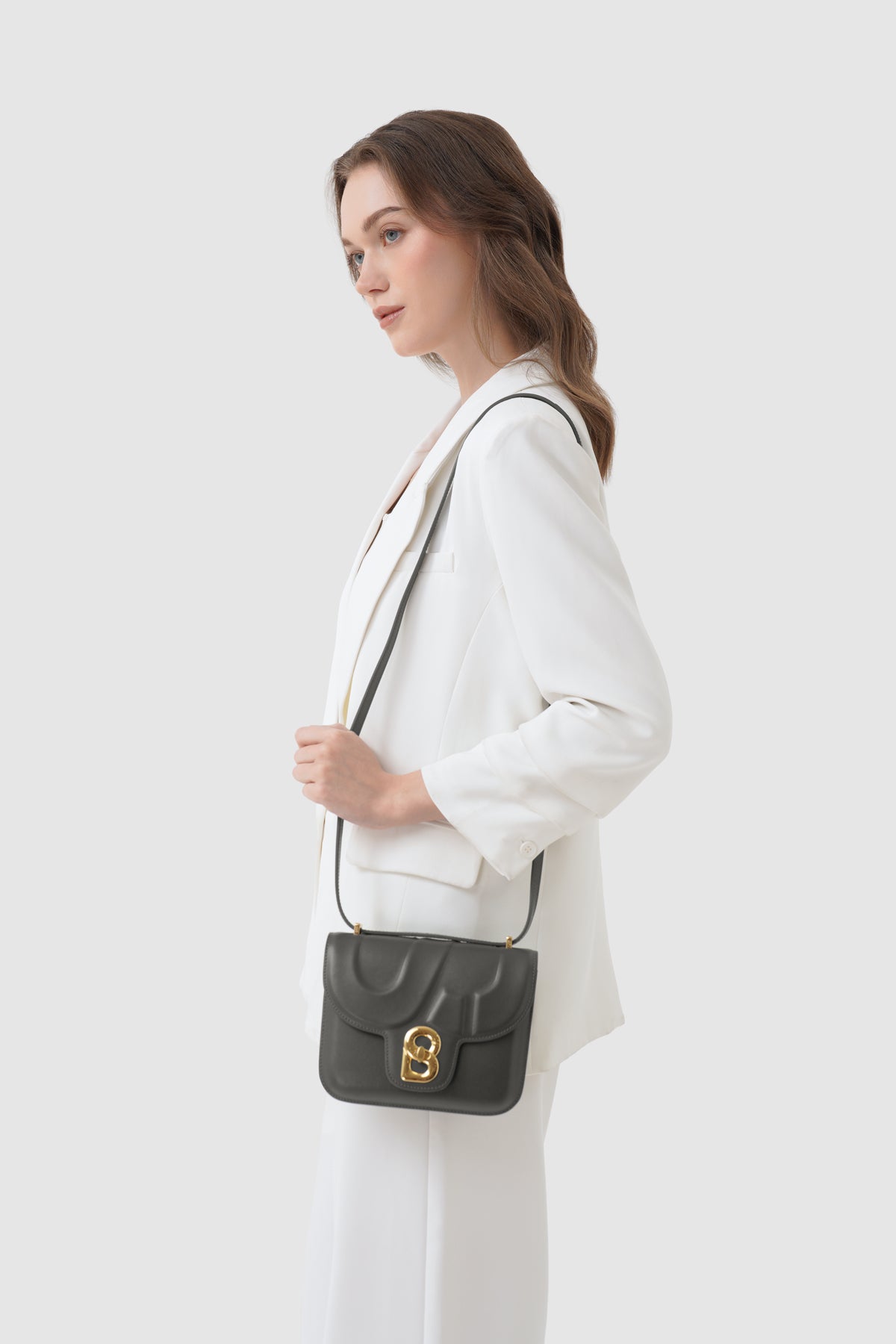 Alba Bag - Shiny Leather - Lava
