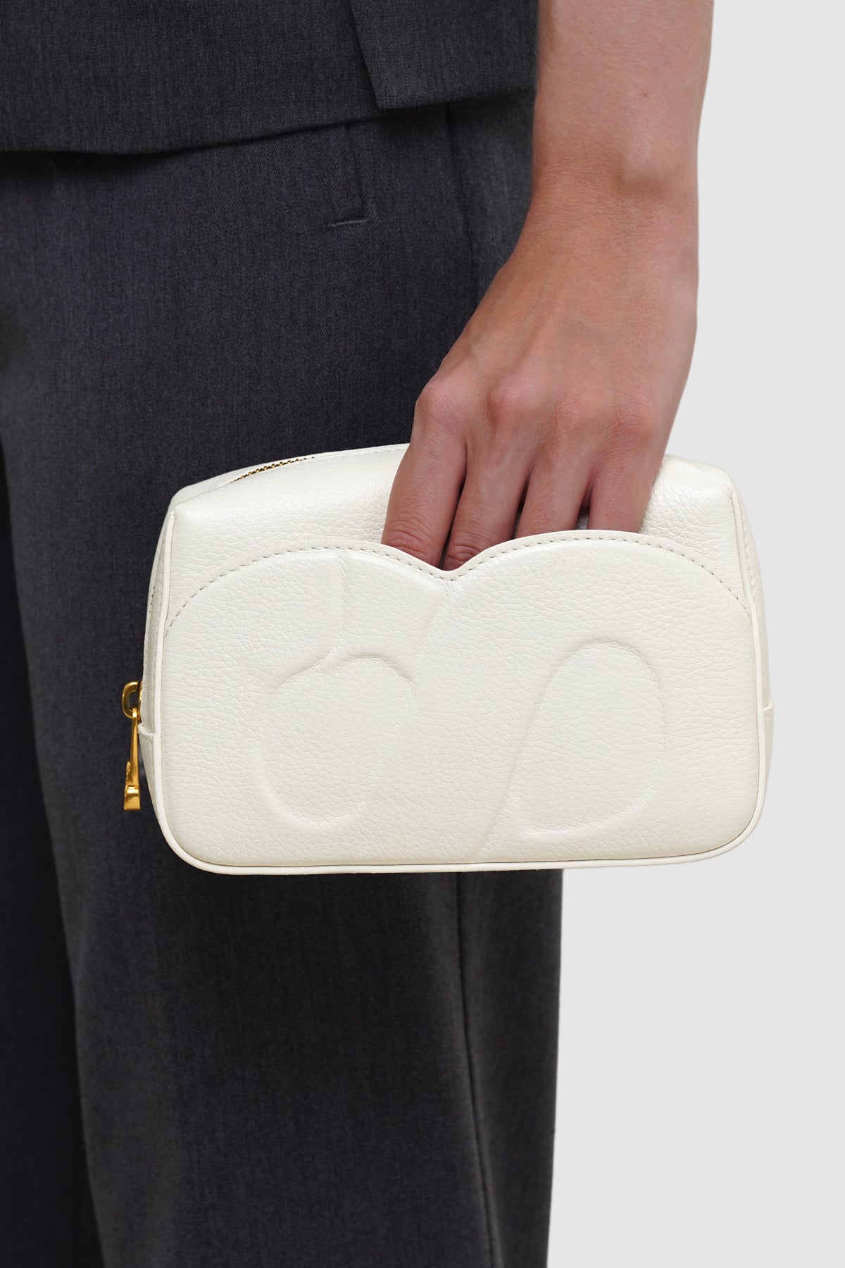 Kyla Pouch - Broken White