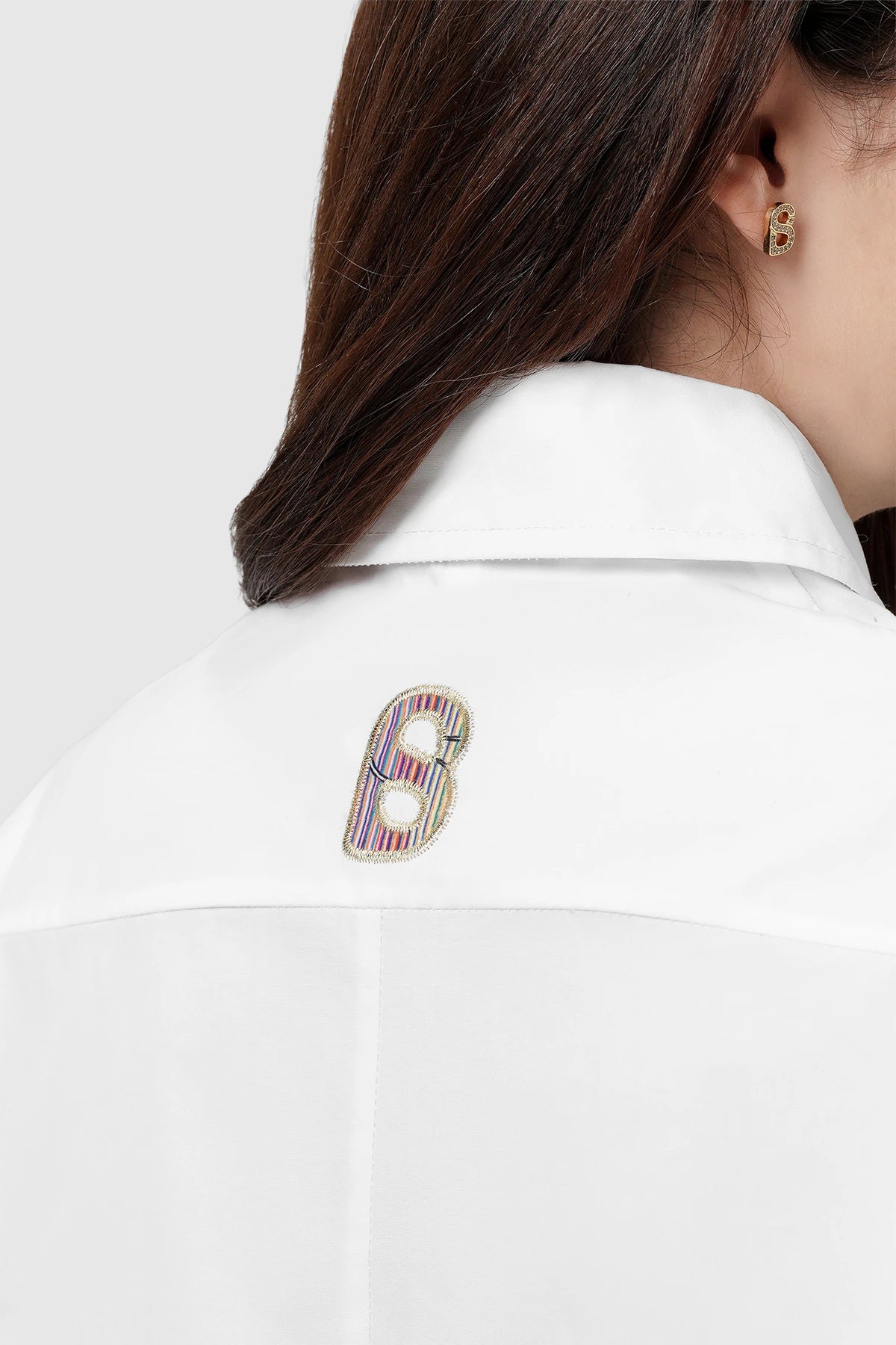 Nagita Cotton Shirt - White
