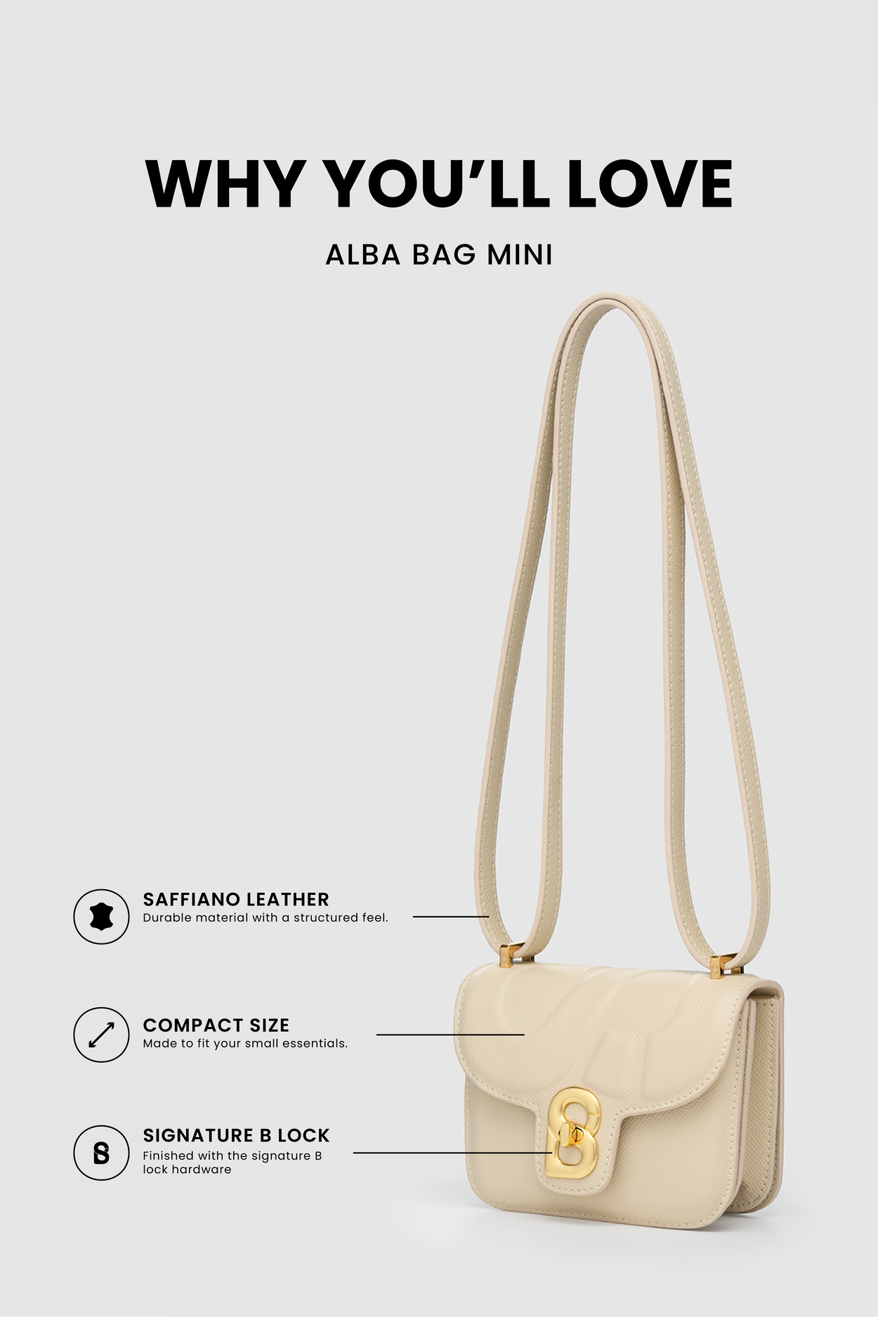 Alba Bag Mini - Beige