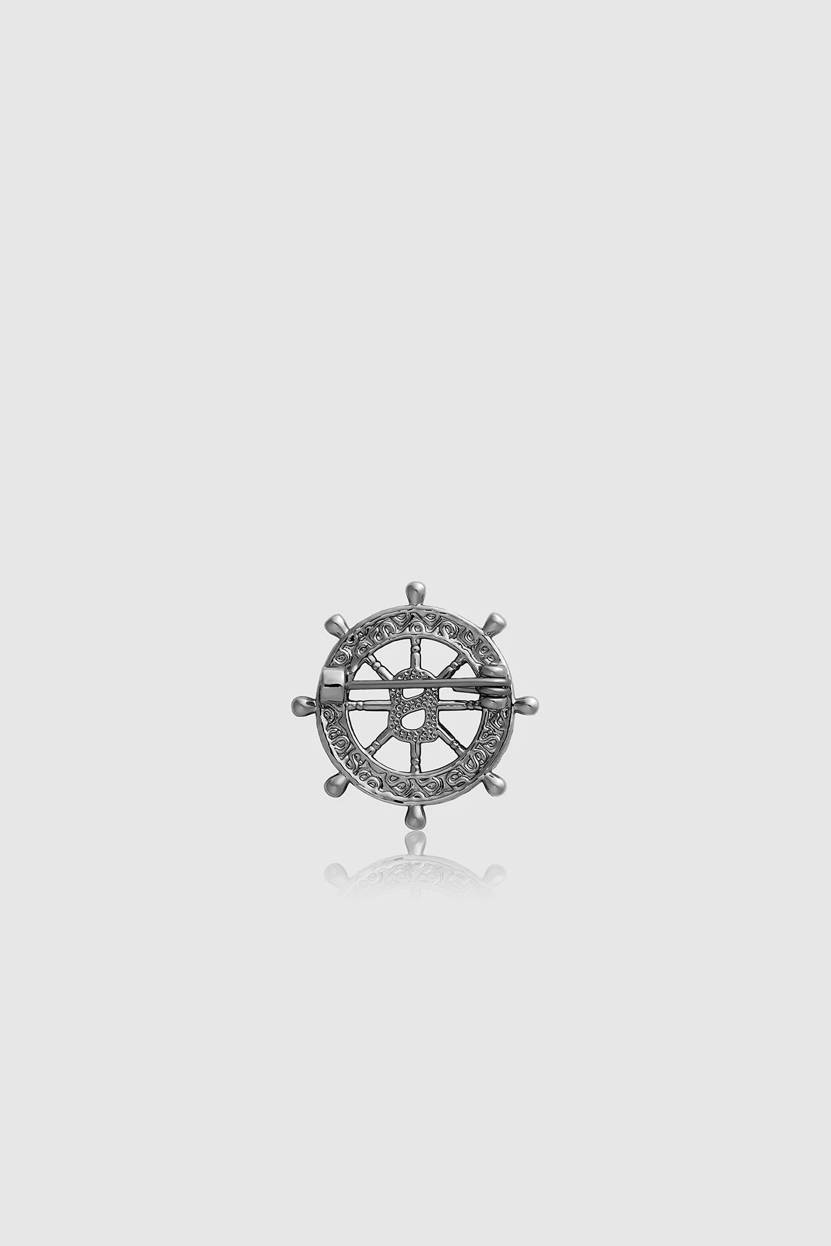 Maris Pin Brooch - Hematite