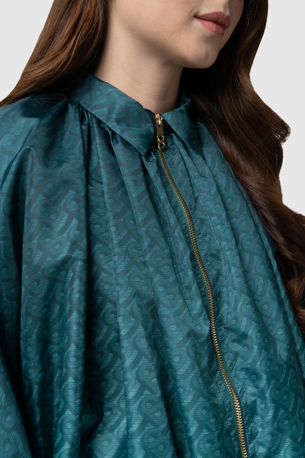 Tropical26 Batwing Jacket - Deep Teal