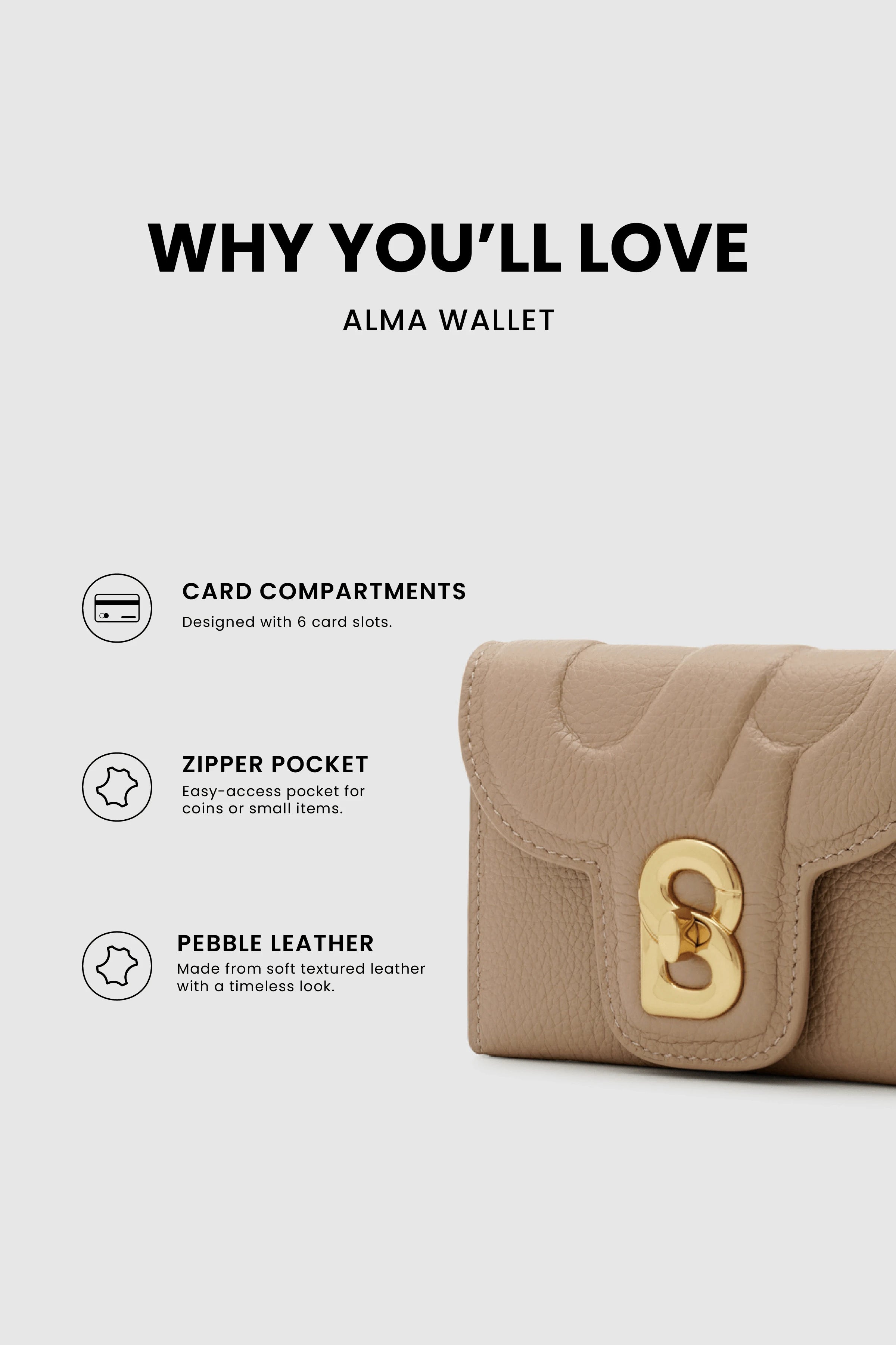 Alma Wallet - Brown