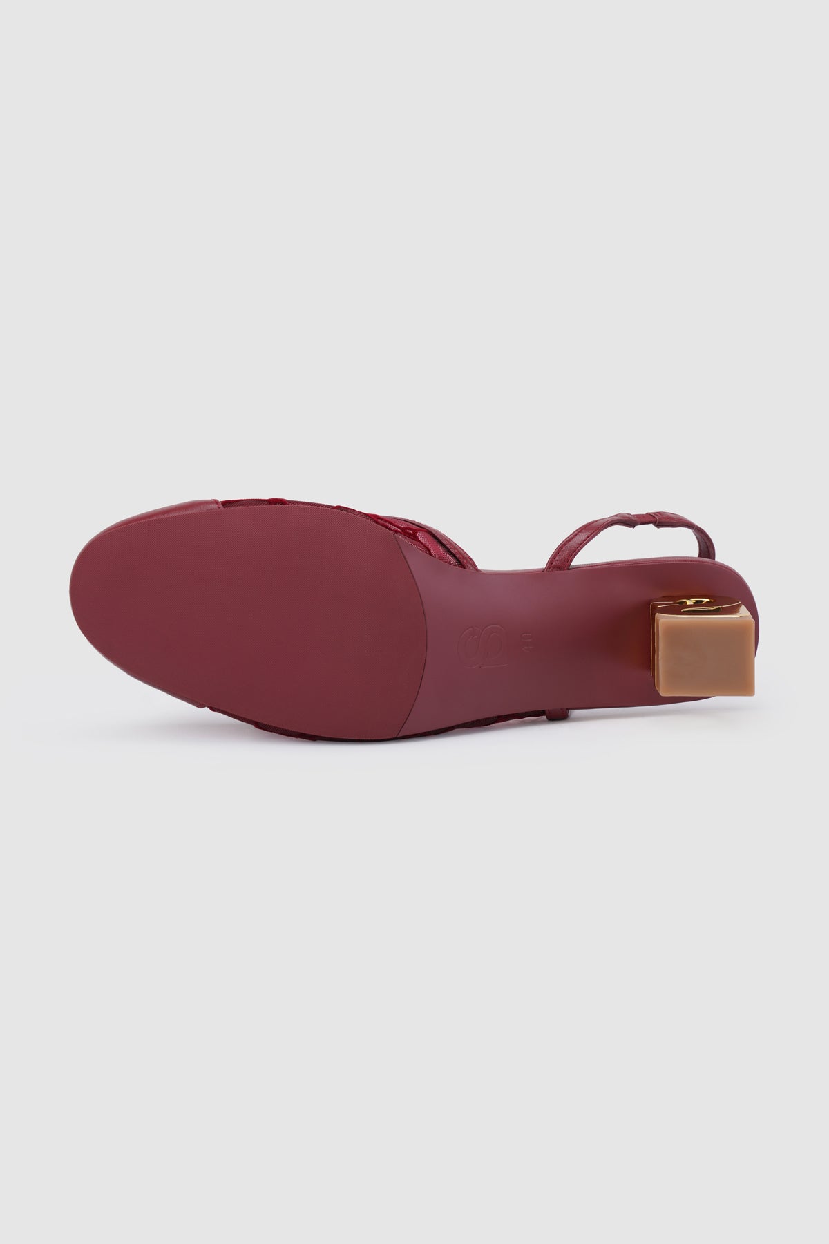 Meela Be Heels - Maroon