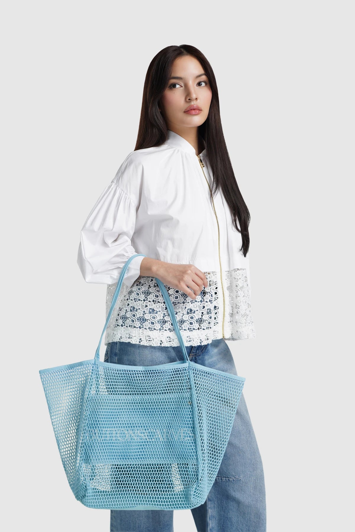 Mesh Tote Bag - Ocean