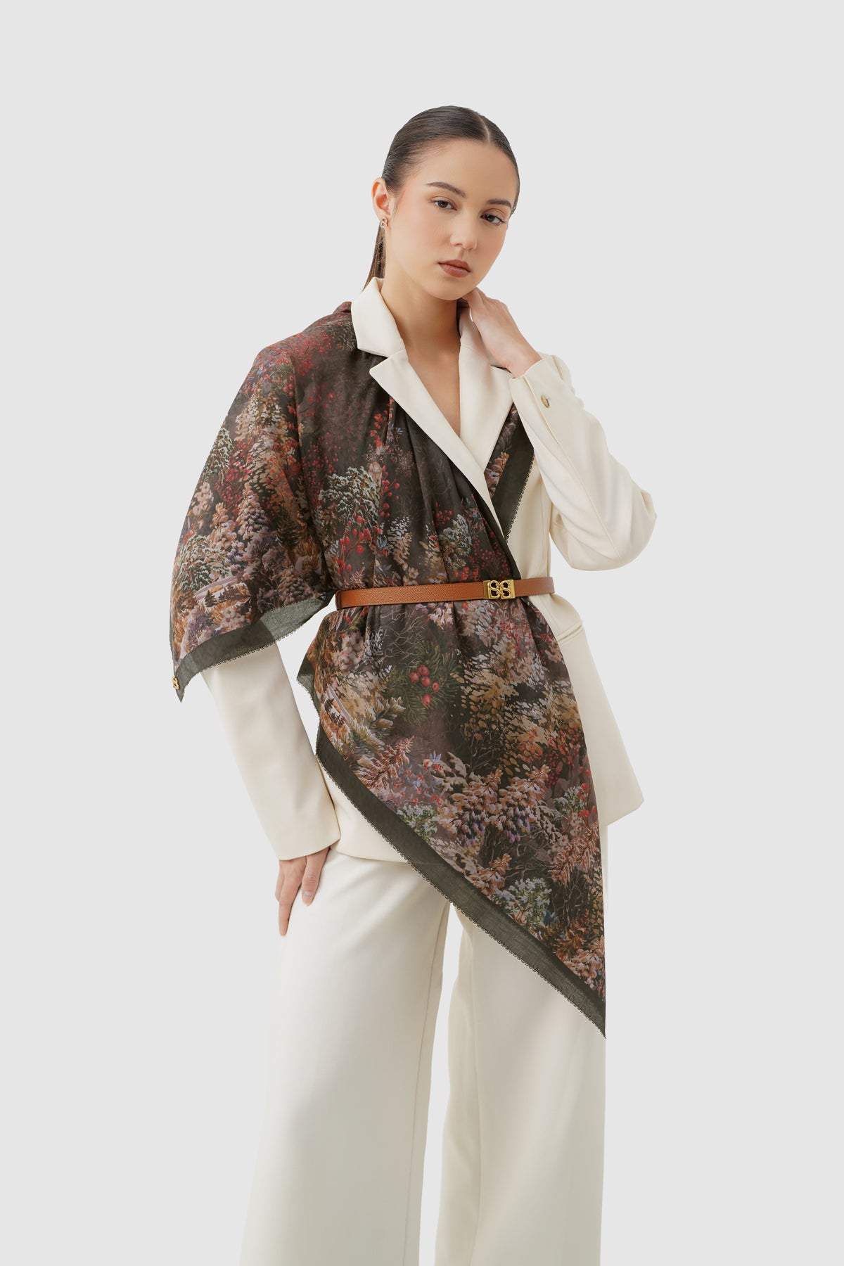 Holiday 3 Jacquard Voile - Cocoa