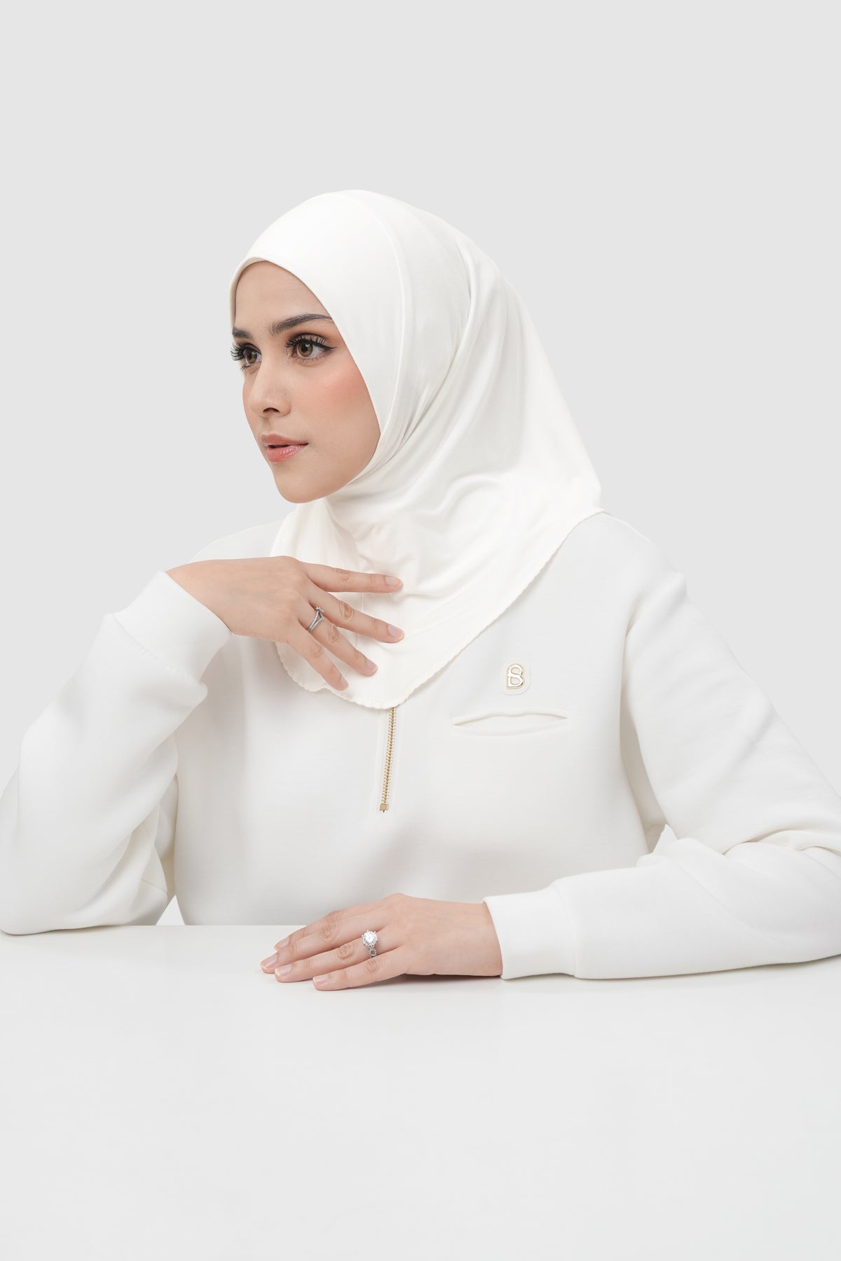 Instant Slip-On - Broken White