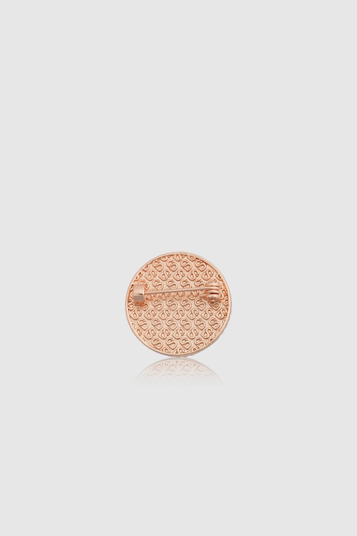 Liora Pin Brooch - Rose Pink Gold