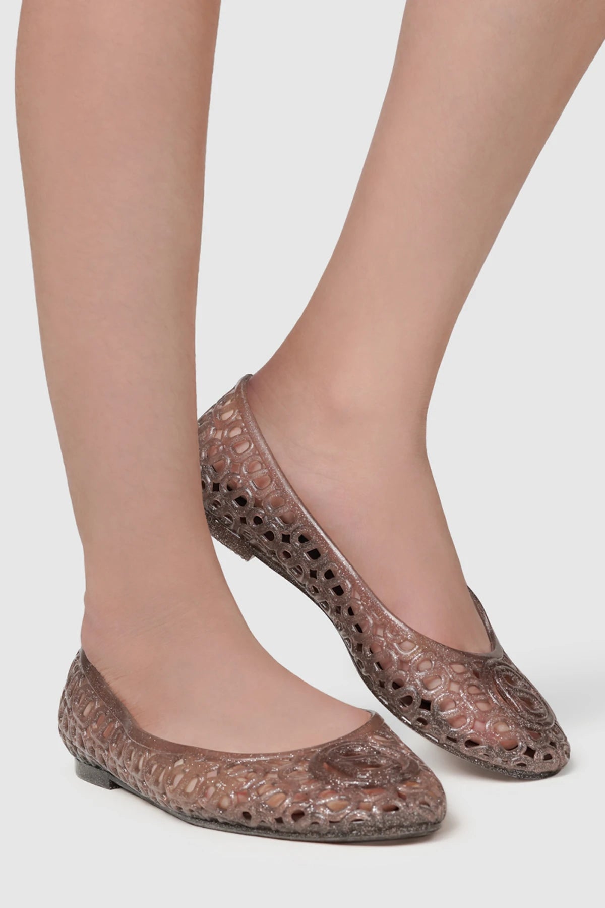 Luna Jelly Shoes - Brown