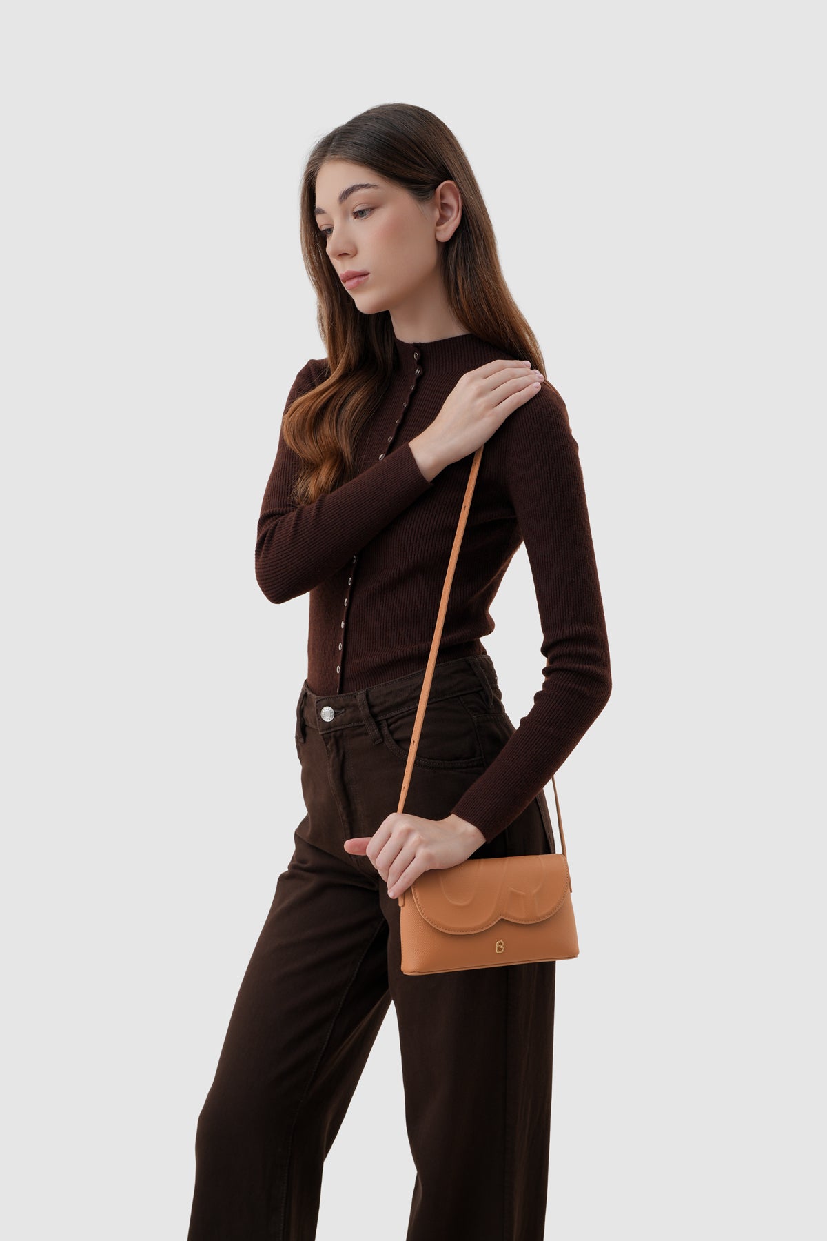 Jenny Sling Bag - Tan