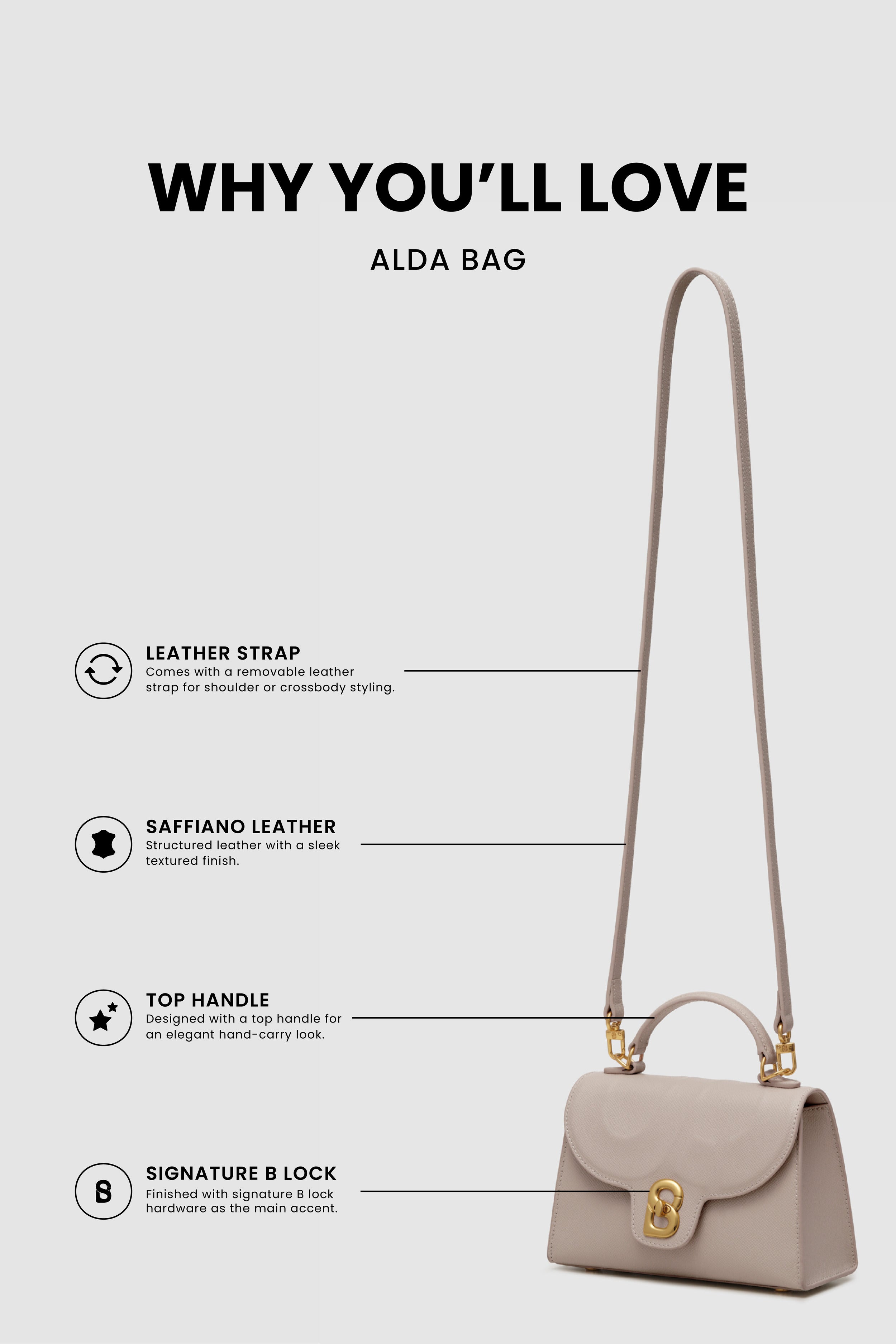 Alda Bag - Taupe