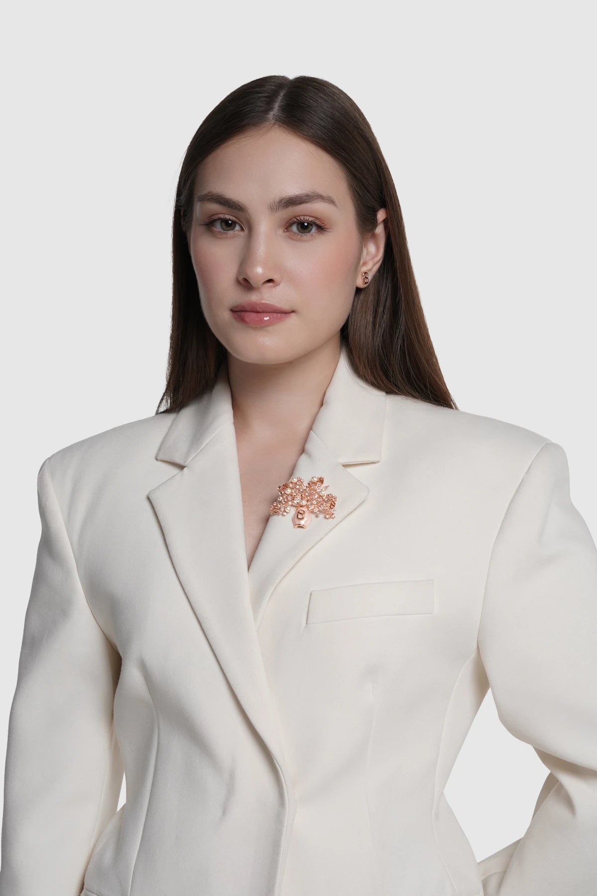 Bloomora Brooch - Rose Gold