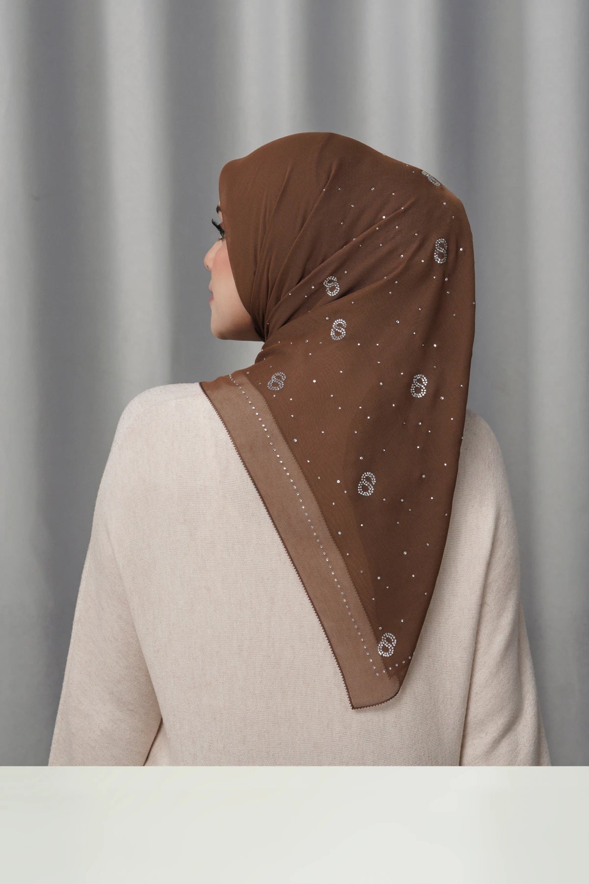Everyday Glam Scarf - Cocoa