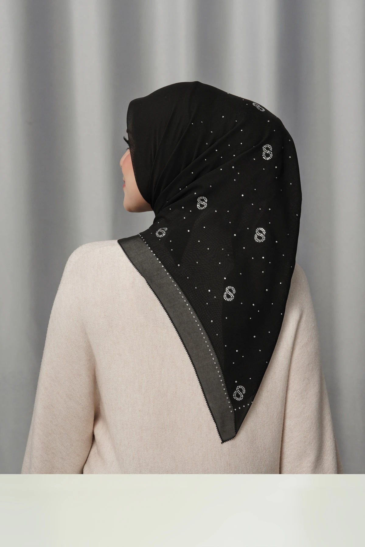 Everyday Glam Scarf - Black