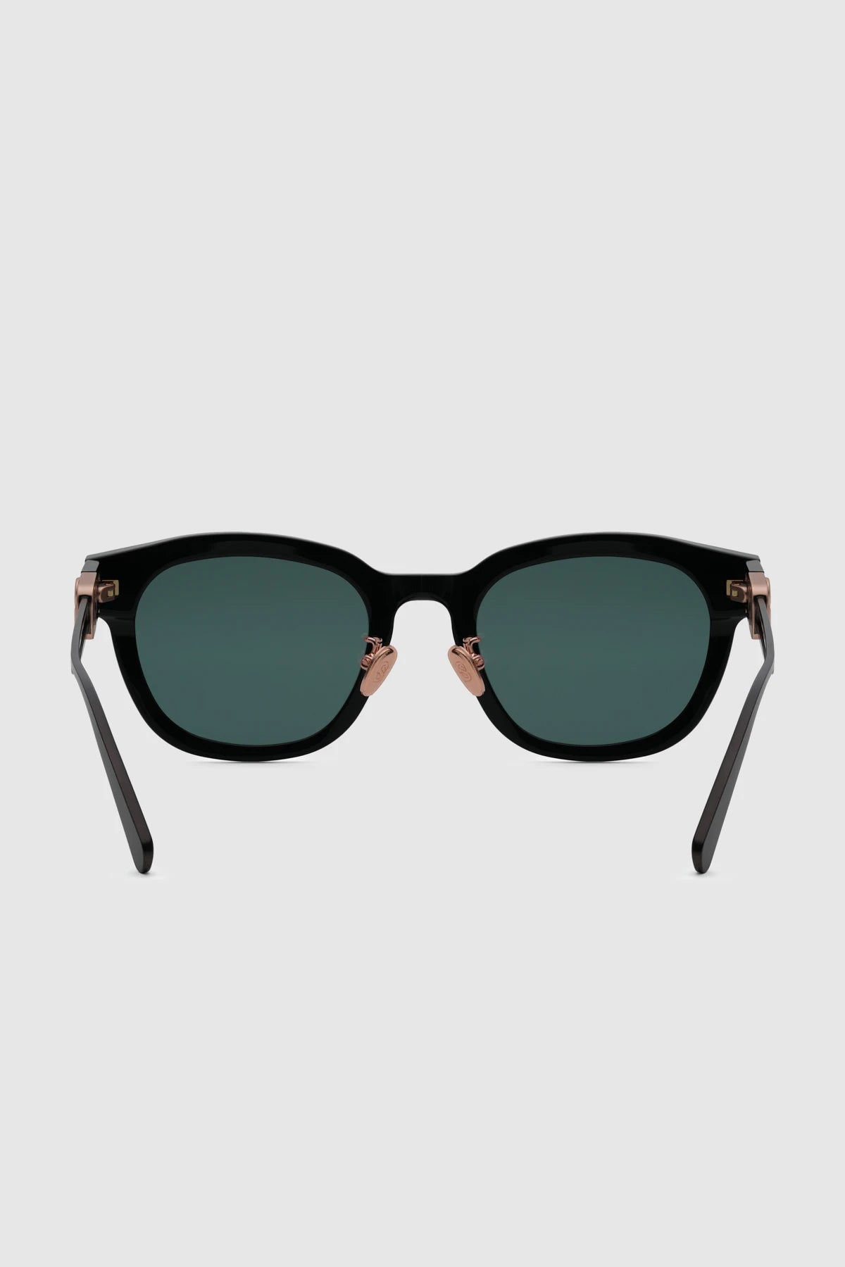 luca sunglasses in green by buttonscarves back view
