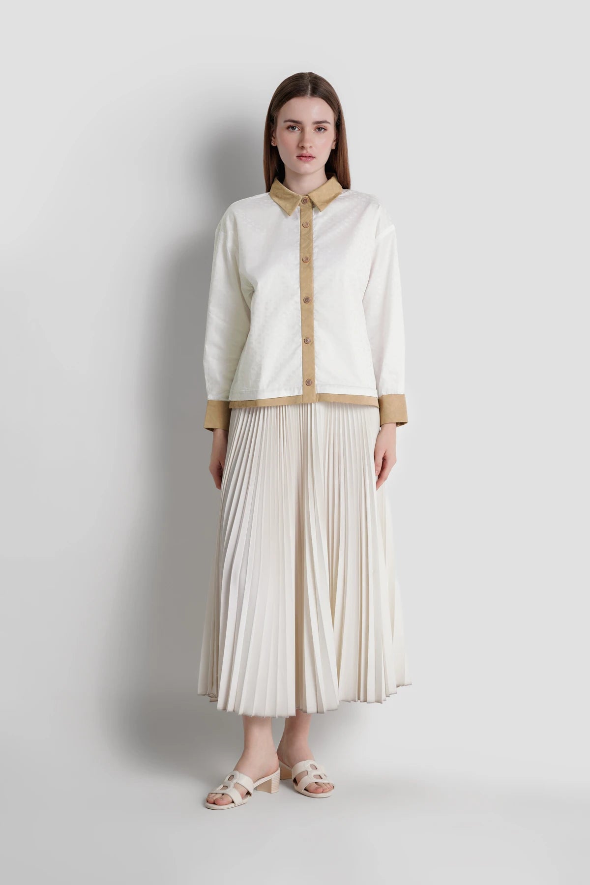 Tiffany Monogram Shirt - White
