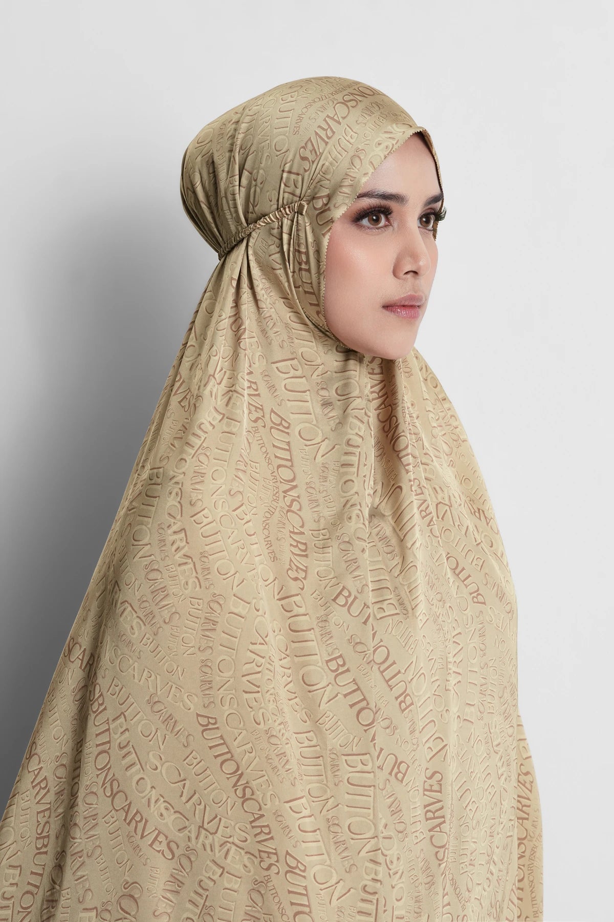 Waves Monogram Prayer Robe - Prairie Sand