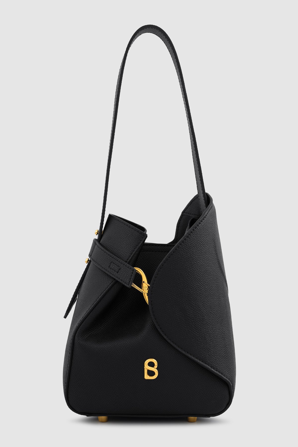 Britney Bag Small - Saffiano Leather - Black