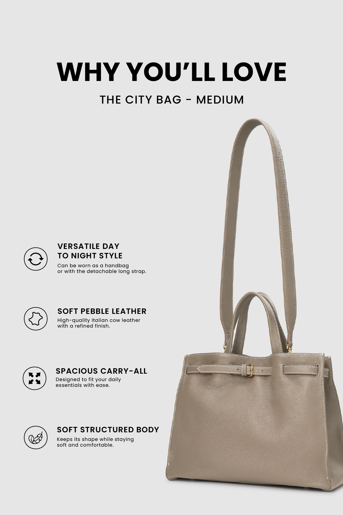 The City Bag Medium - Clunch