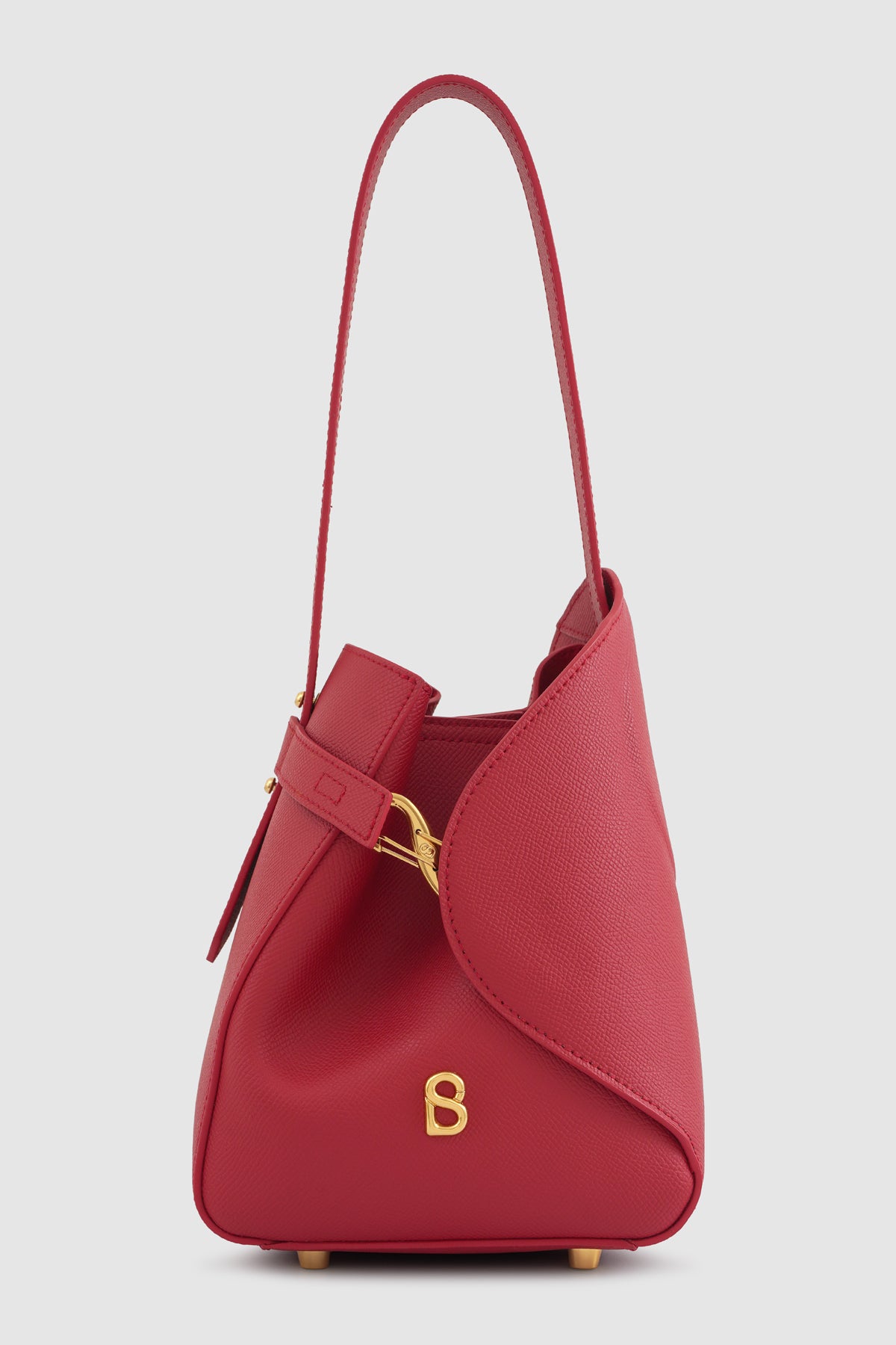 Britney Bag Small - Saffiano Leather - Lacca