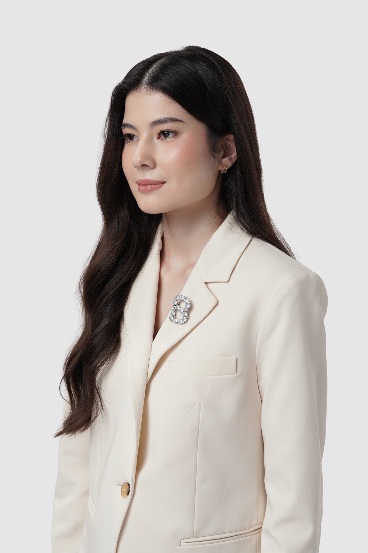 Daria Brooch - Silver