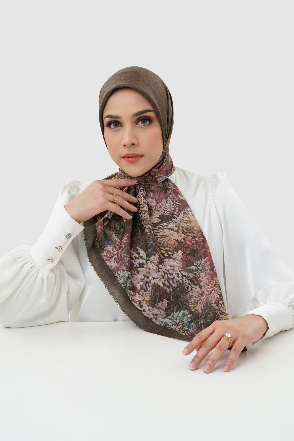Holiday 3 Jacquard Voile - Cocoa
