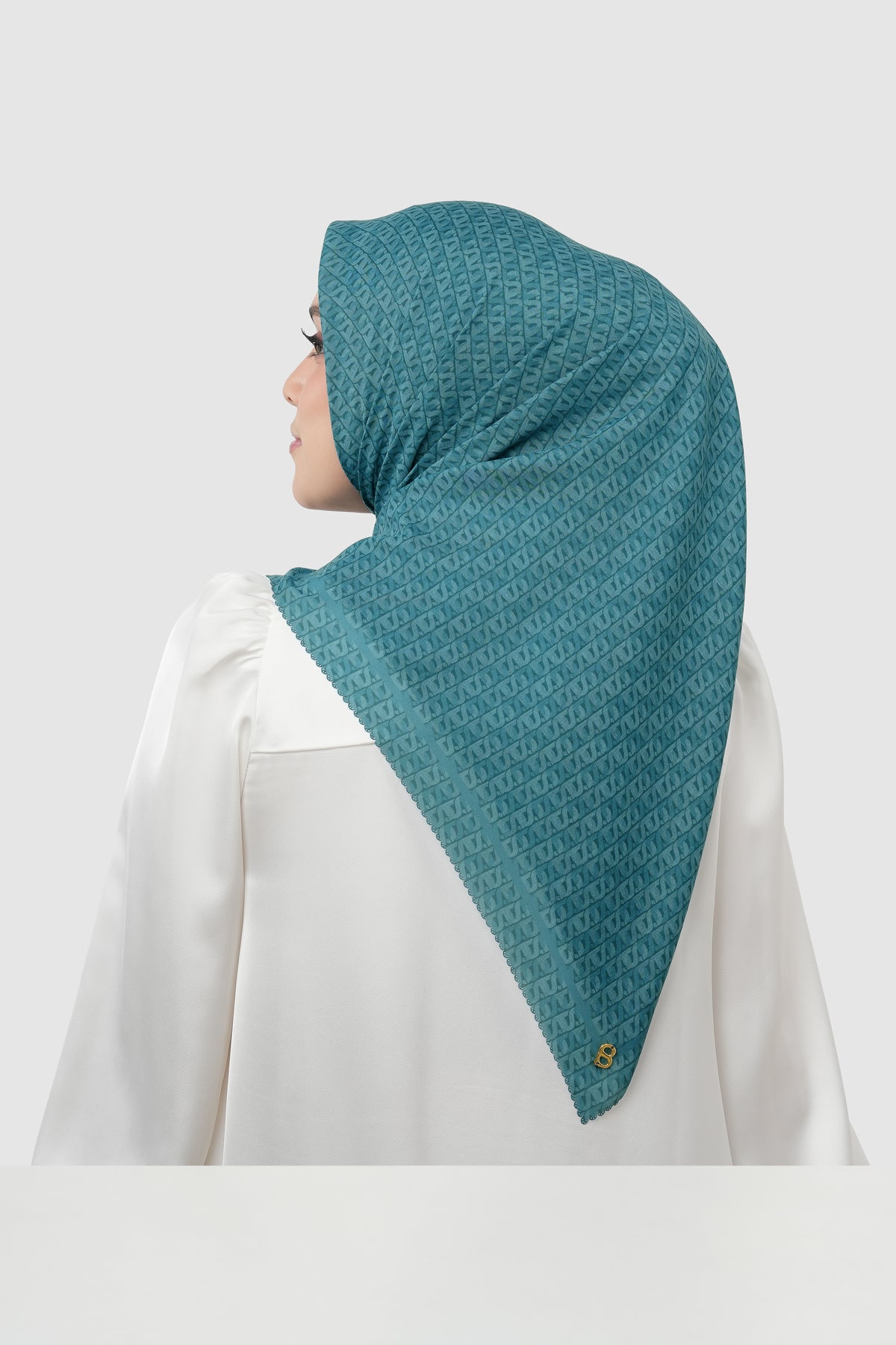 Interlock Square - Teal