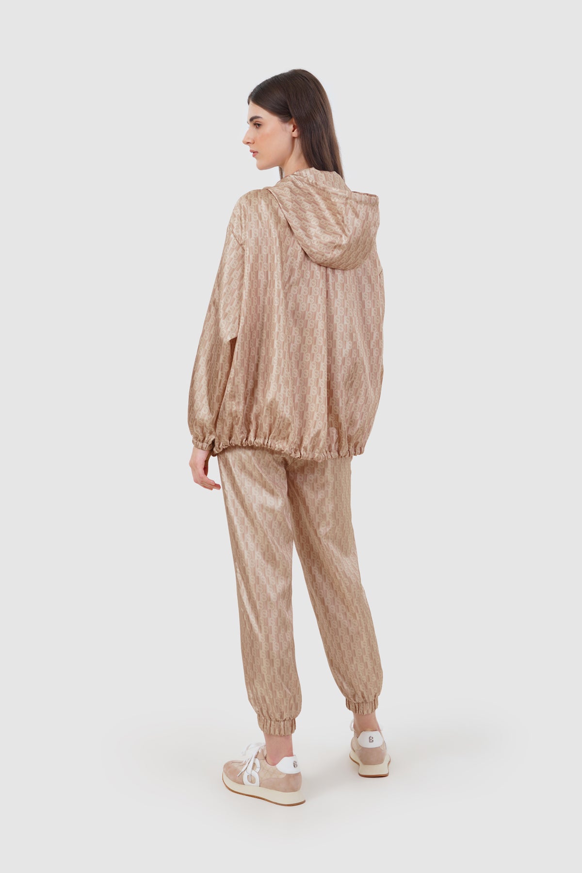 Leena Monogram Parka - Mocha