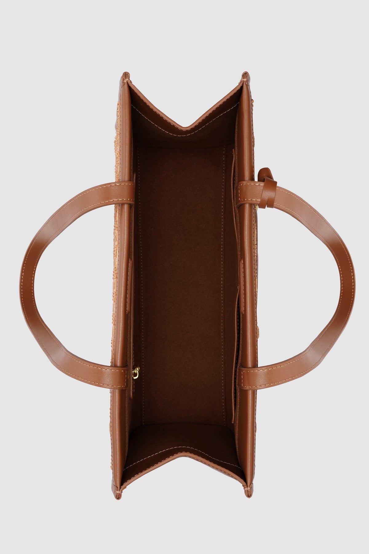 Beverly Aaliya Tote Bag Large - Brown