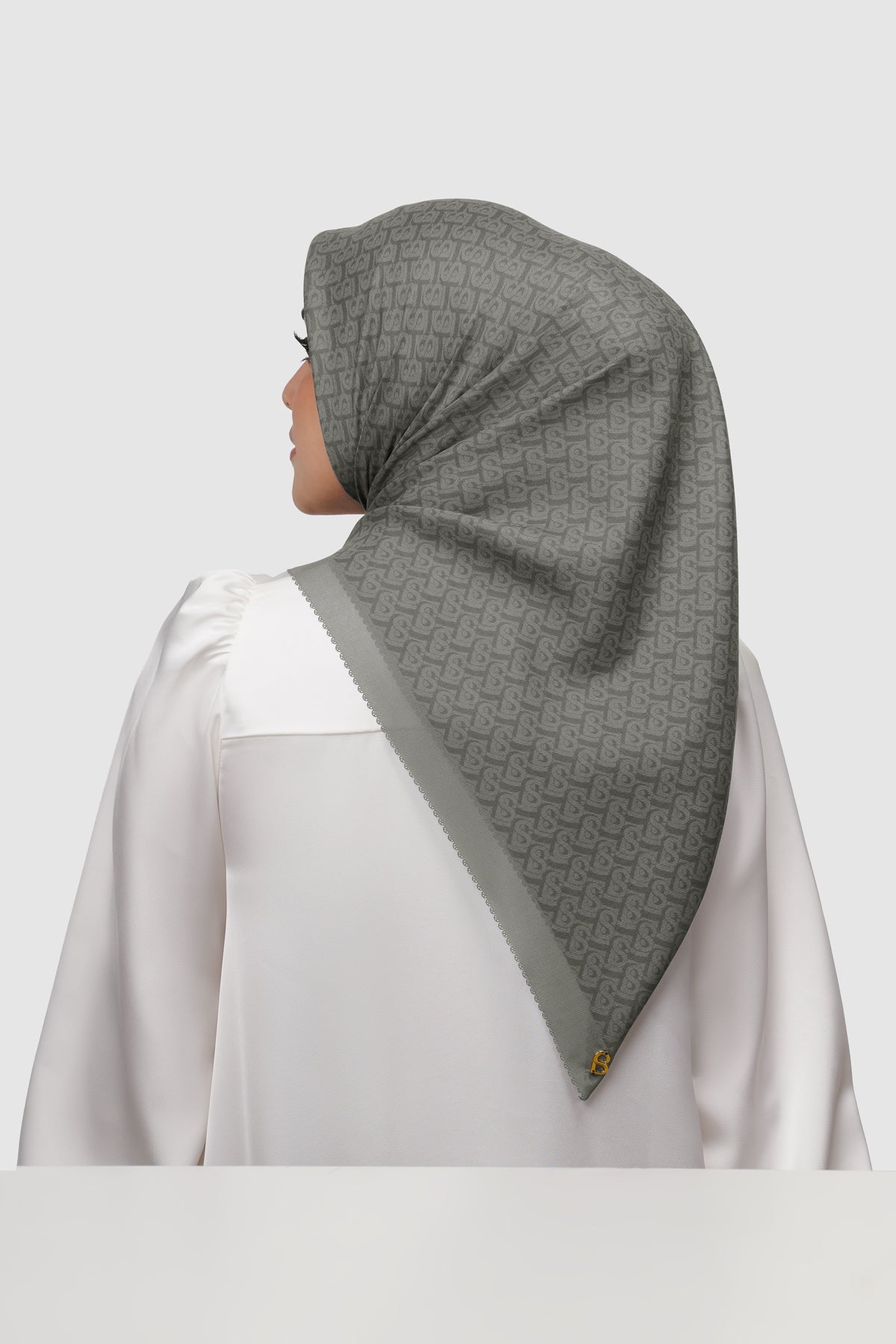 Bimu Twill Square - Granite