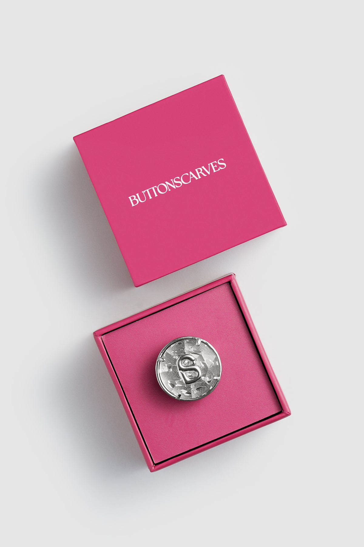 Brillora Pin Brooch - Silver