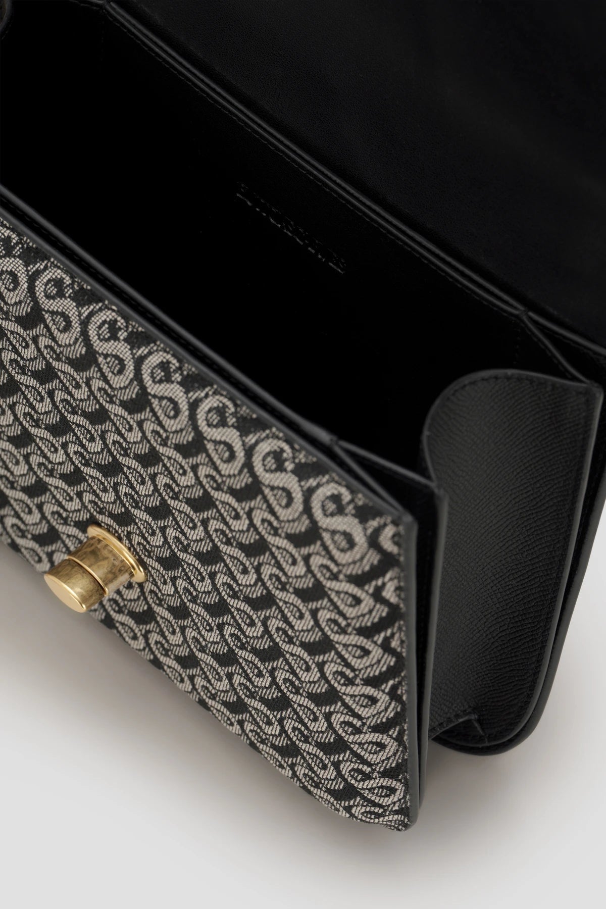 Alba Bimu Jacquard Bag Large - Black