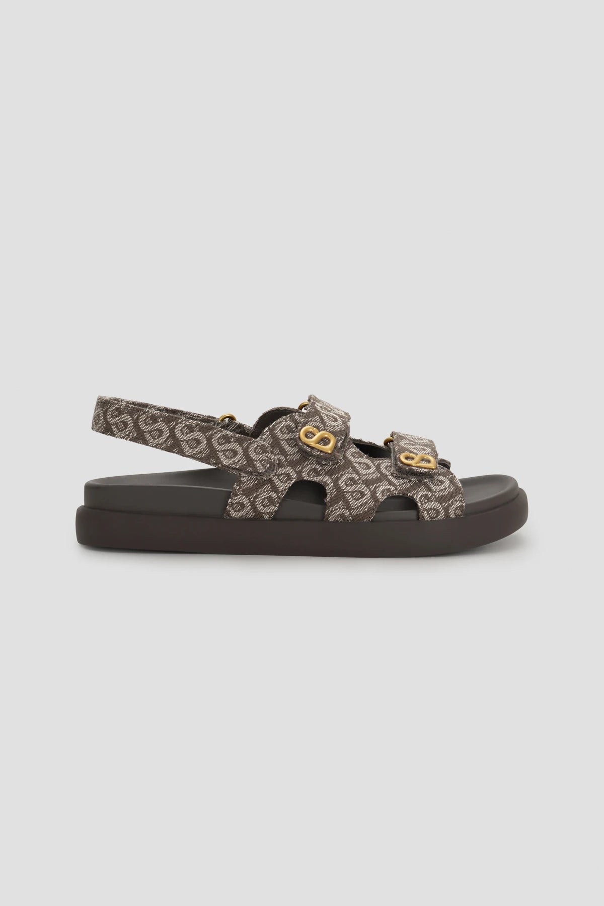 Bimu Double Strap Sandal - Brown