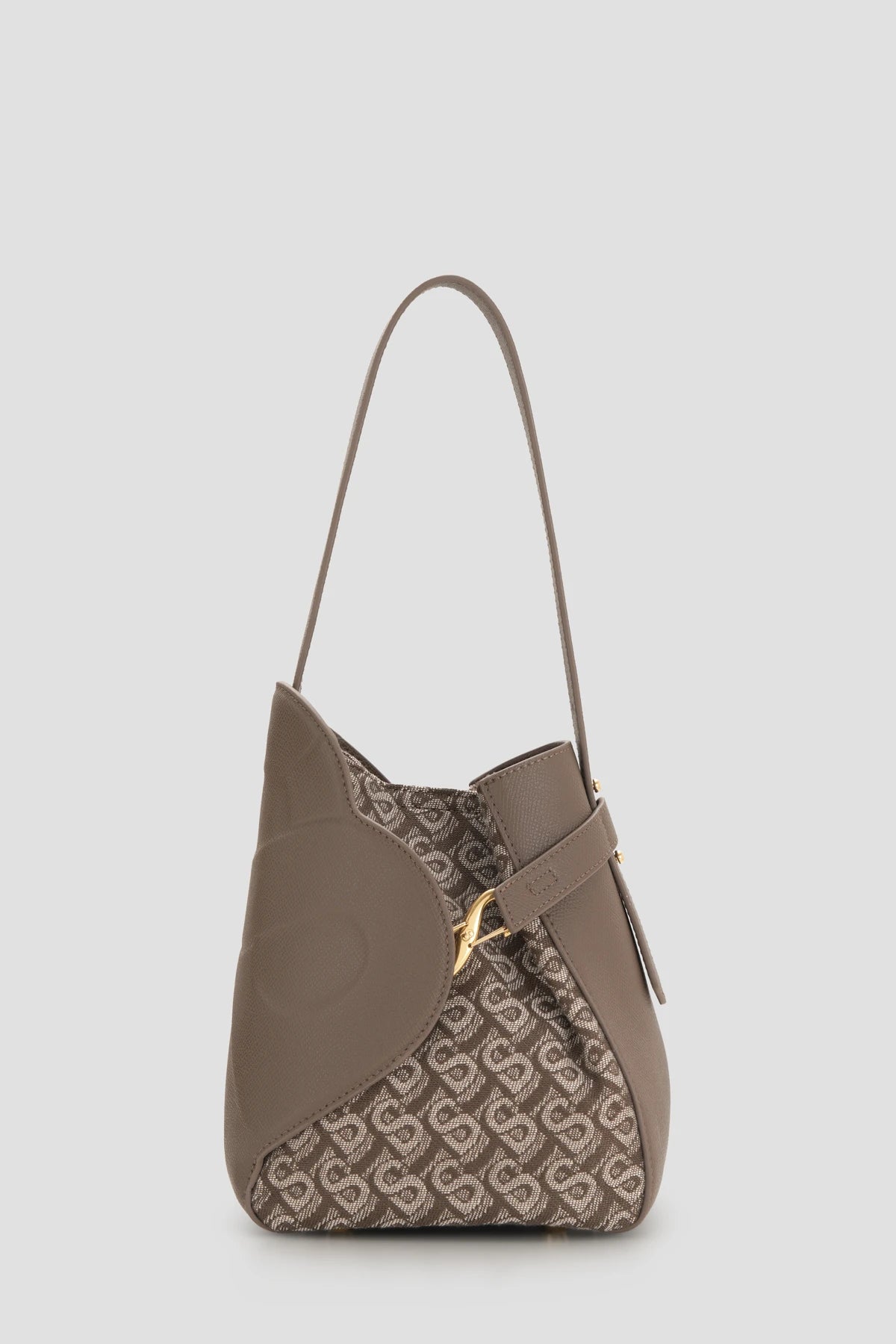 Britney Bimu Jacquard Bag Small - Brown