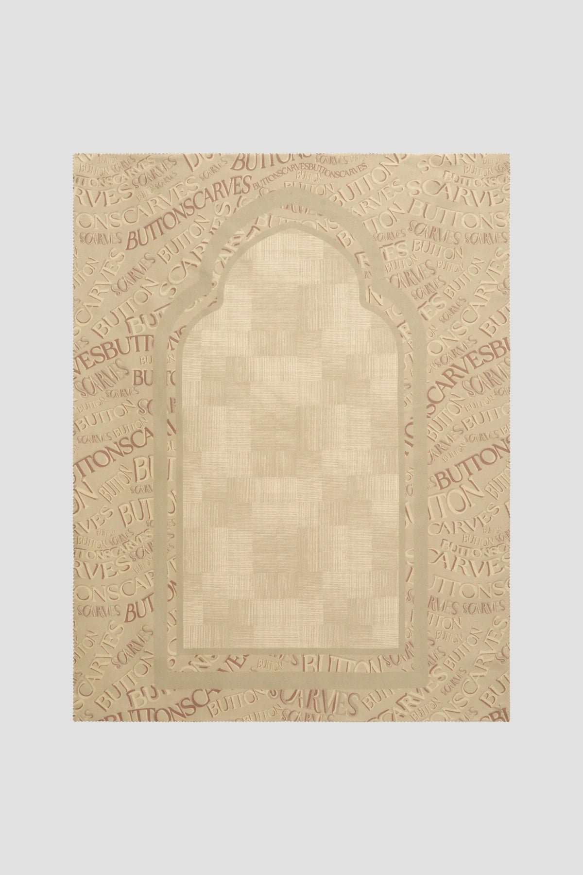 Waves Monogram Prayer Robe - Prairie Sand