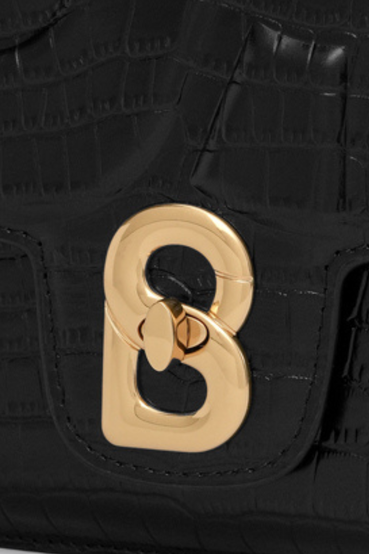 Alba Bag - Black in Croco