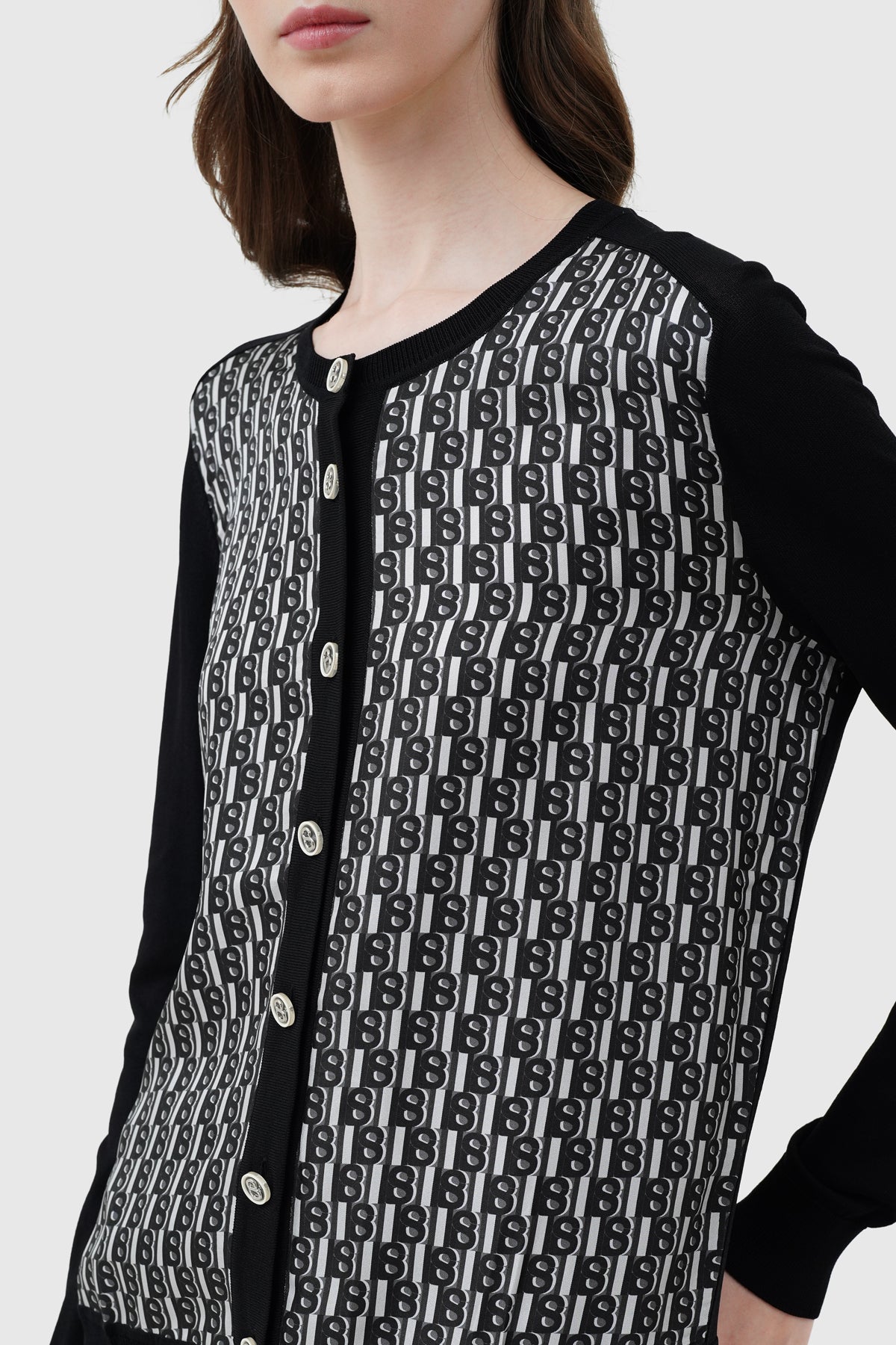 Leena Knit Cardigan - Black