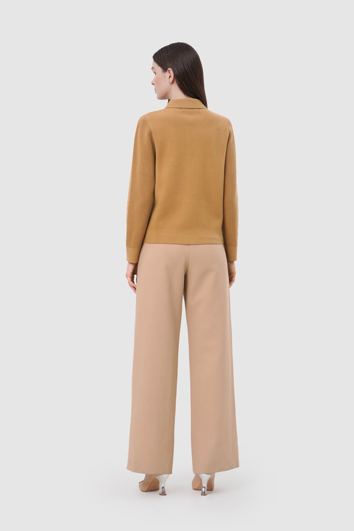 Clea Shirt Outer - Curry
