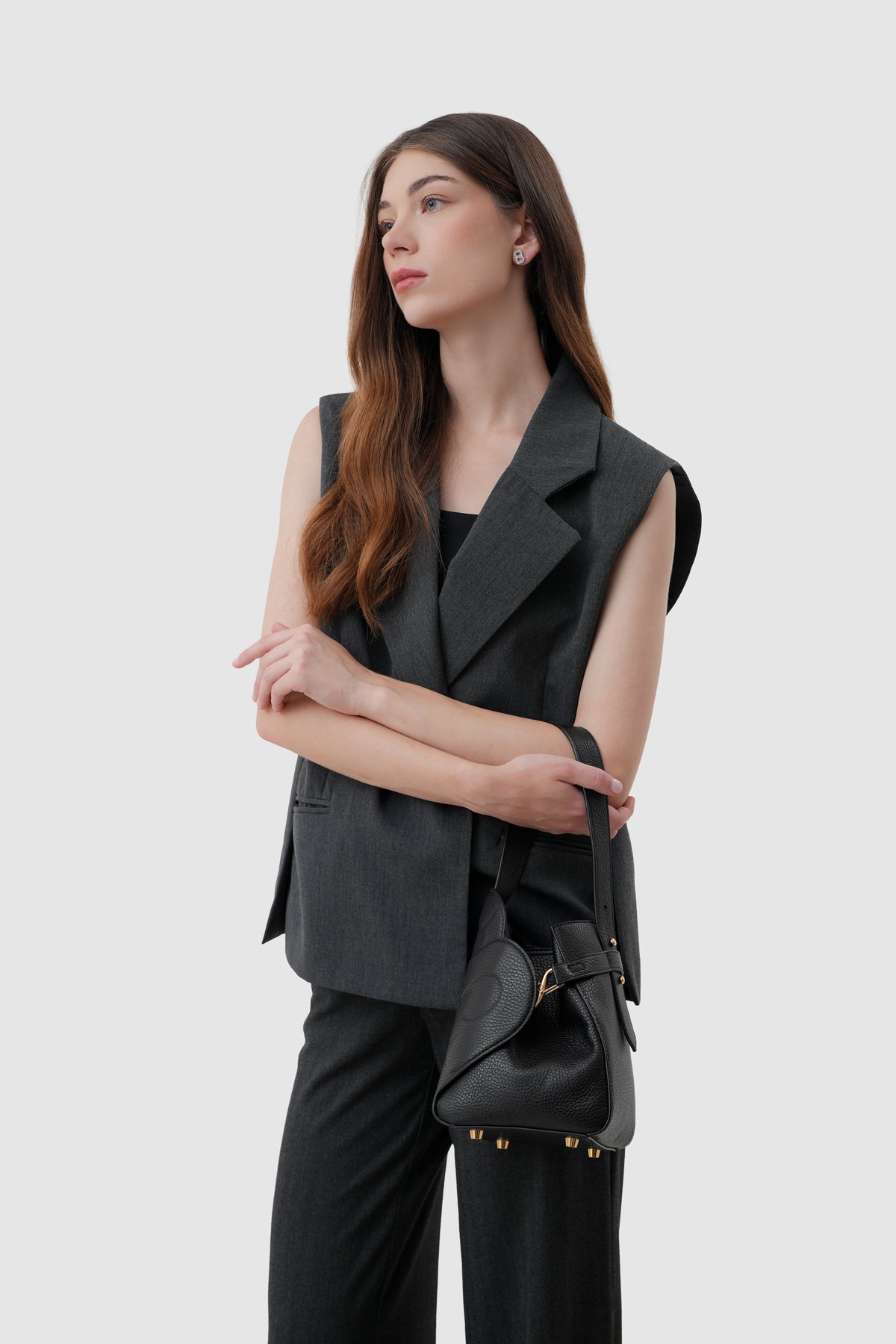 Britney Bag Small - Black in GHW