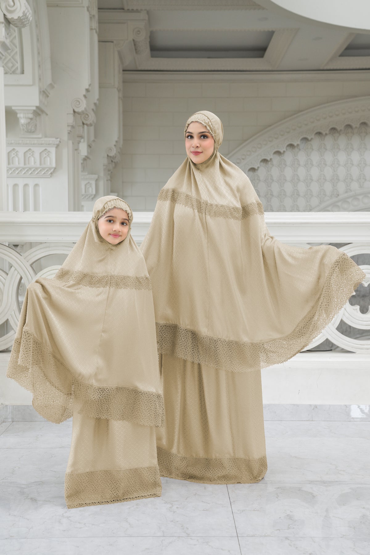 Safa Kids Prayer Robe - Beige