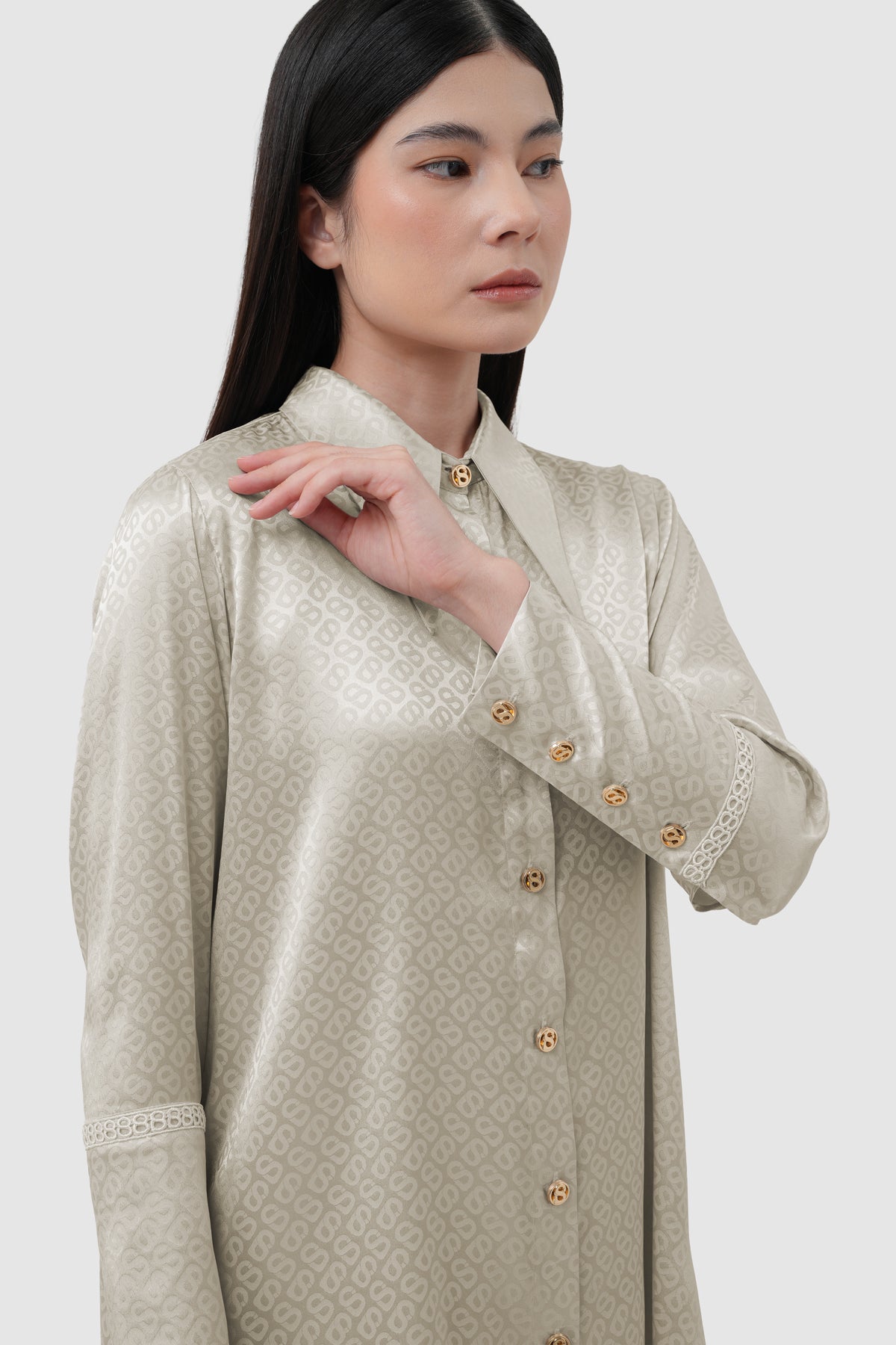 Elora Tapis Shirt - Wheat