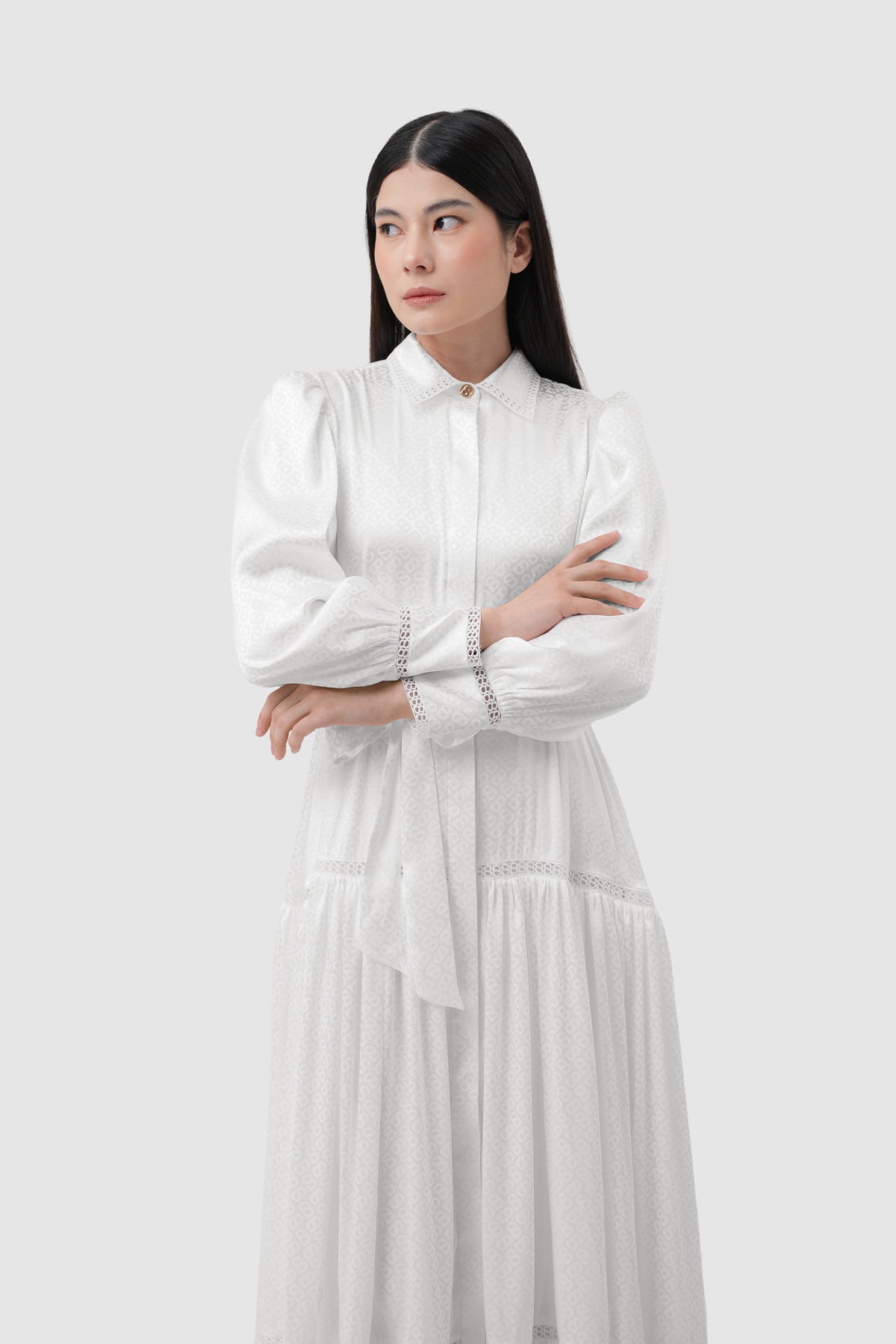 Elora Tapis Shirt Dress - Jasmine