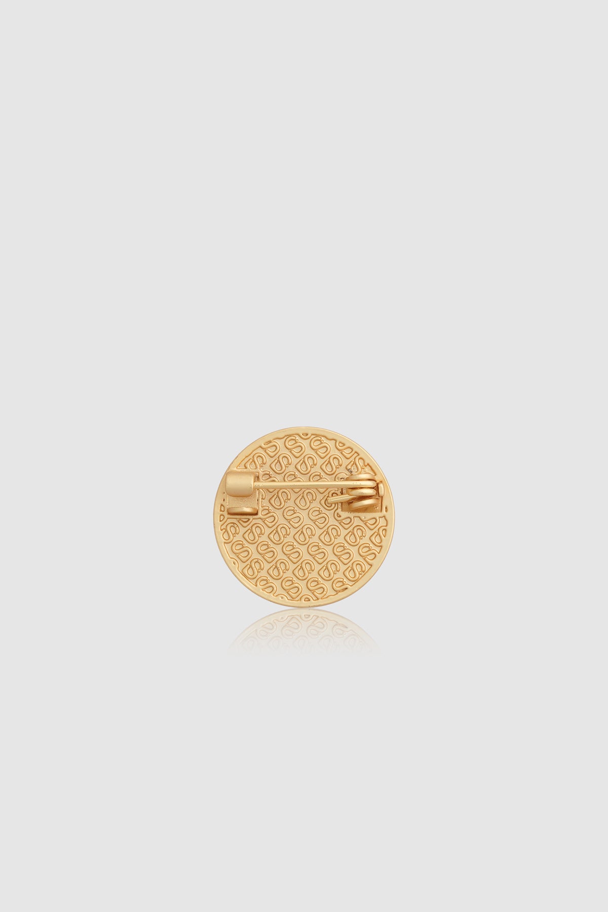Round Pin Brooch Package 06 - Black