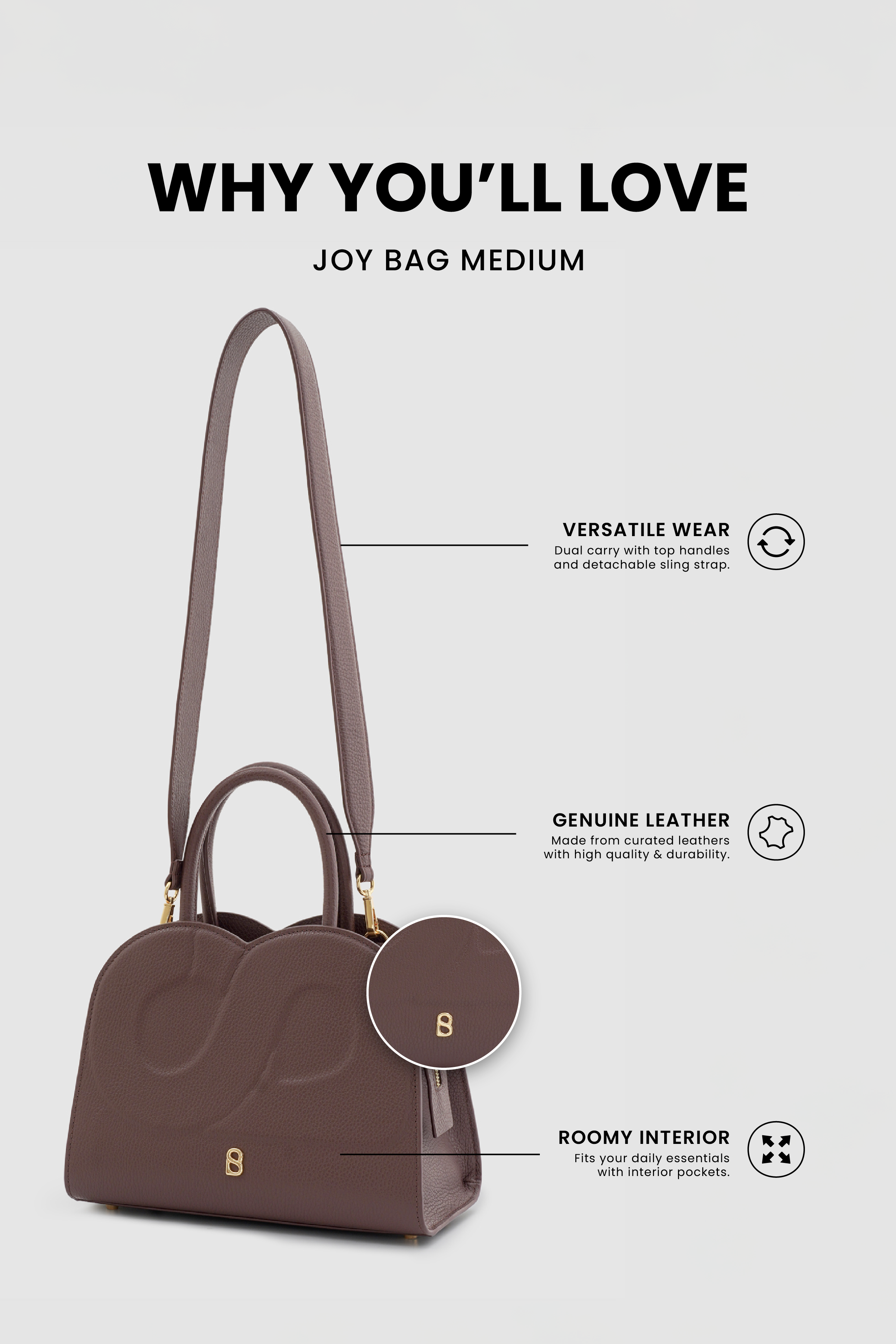 Joy Bag Medium - Sequoia