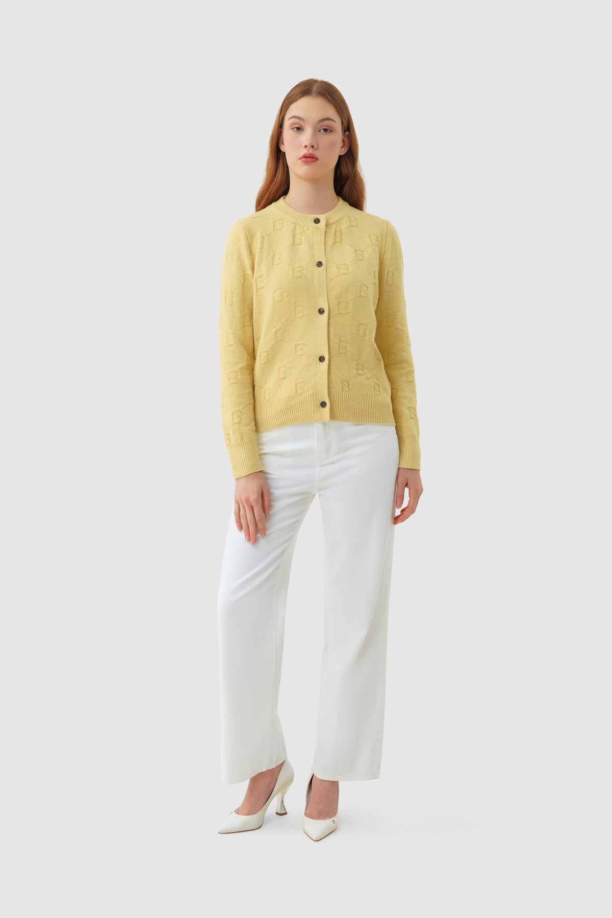 Beverly Knit Cardigan - Yellow