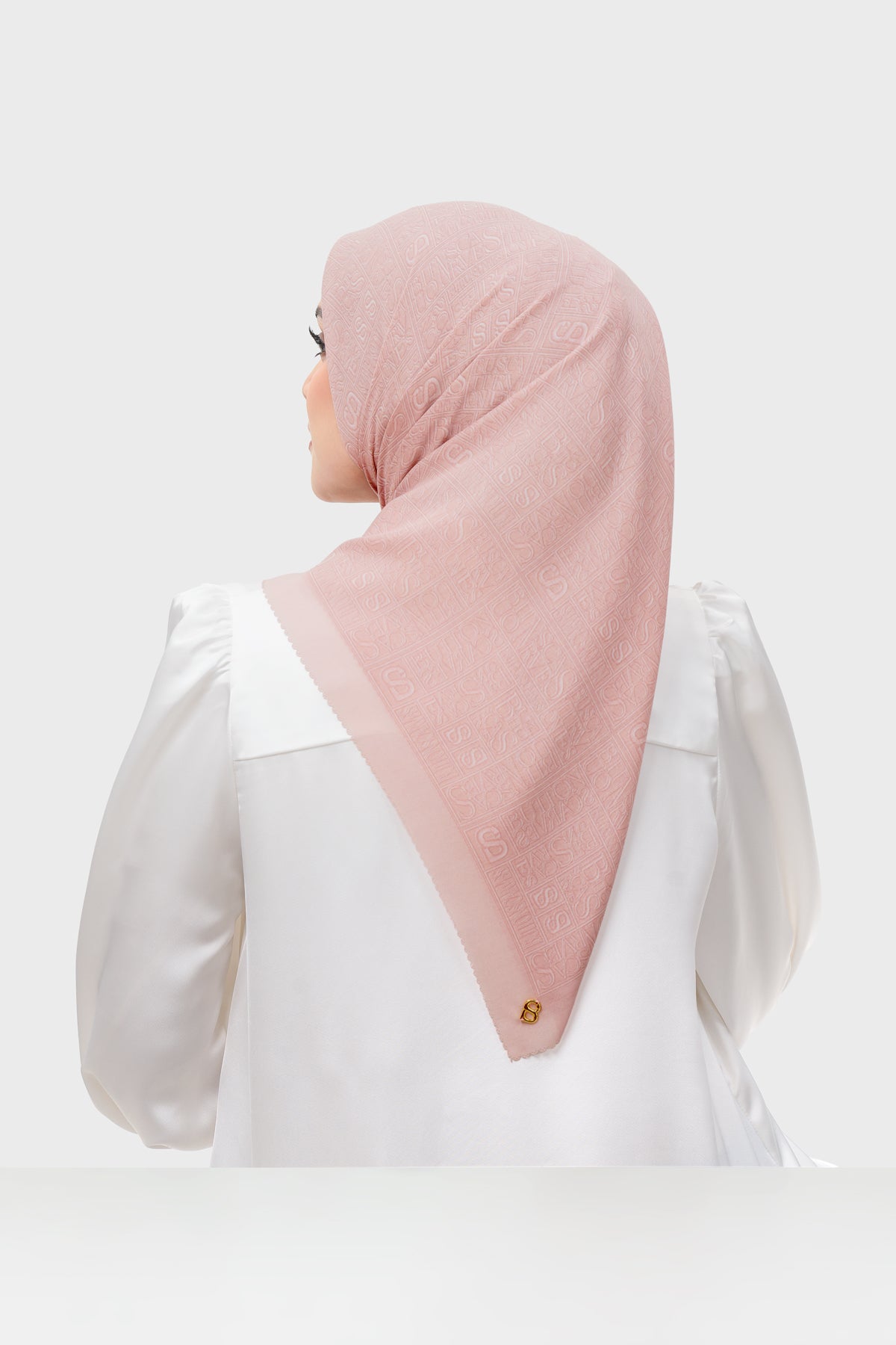 Typograph Square - Peach Beige